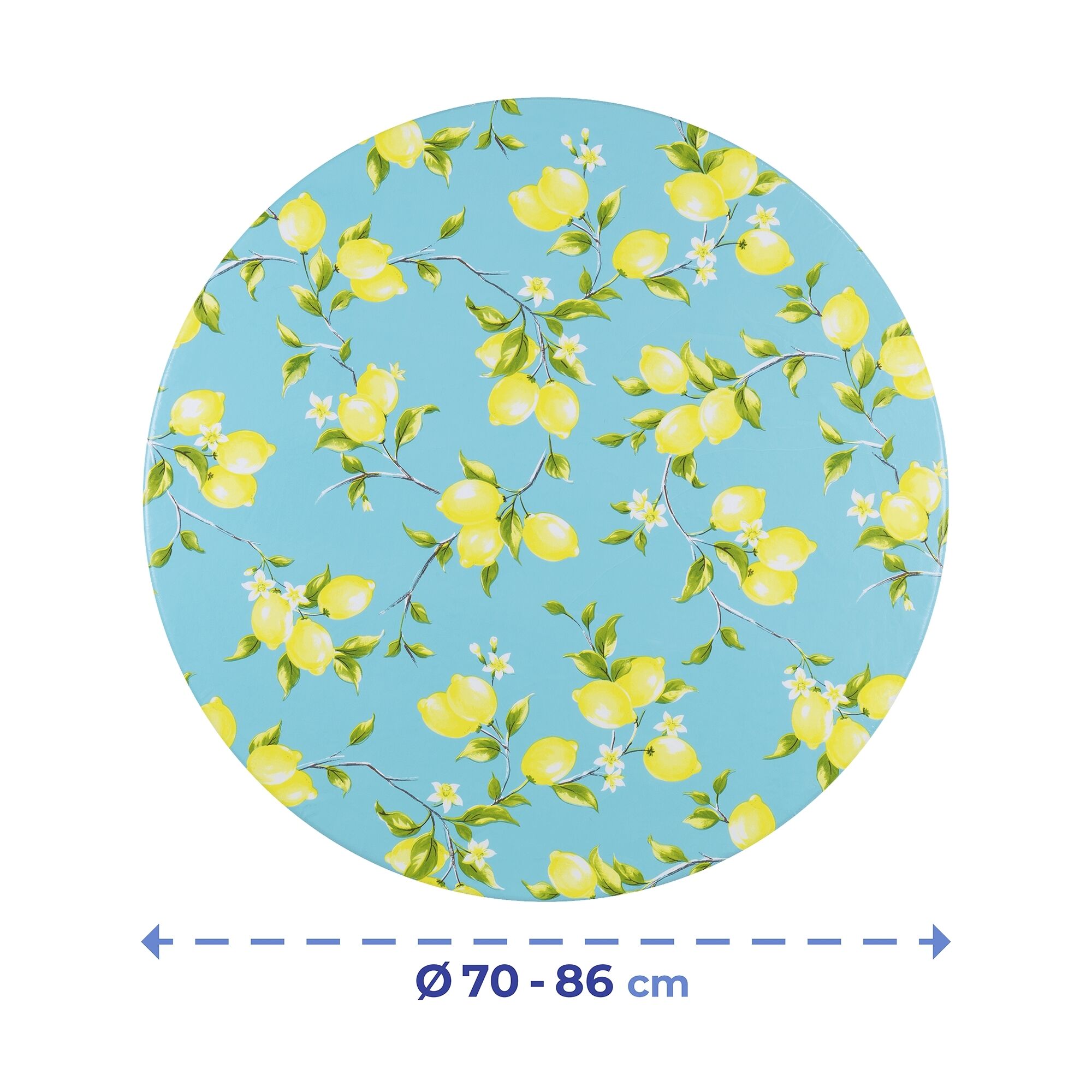 Spann-Tischdecke Zitrone Spann-Tischdecke Zitrone