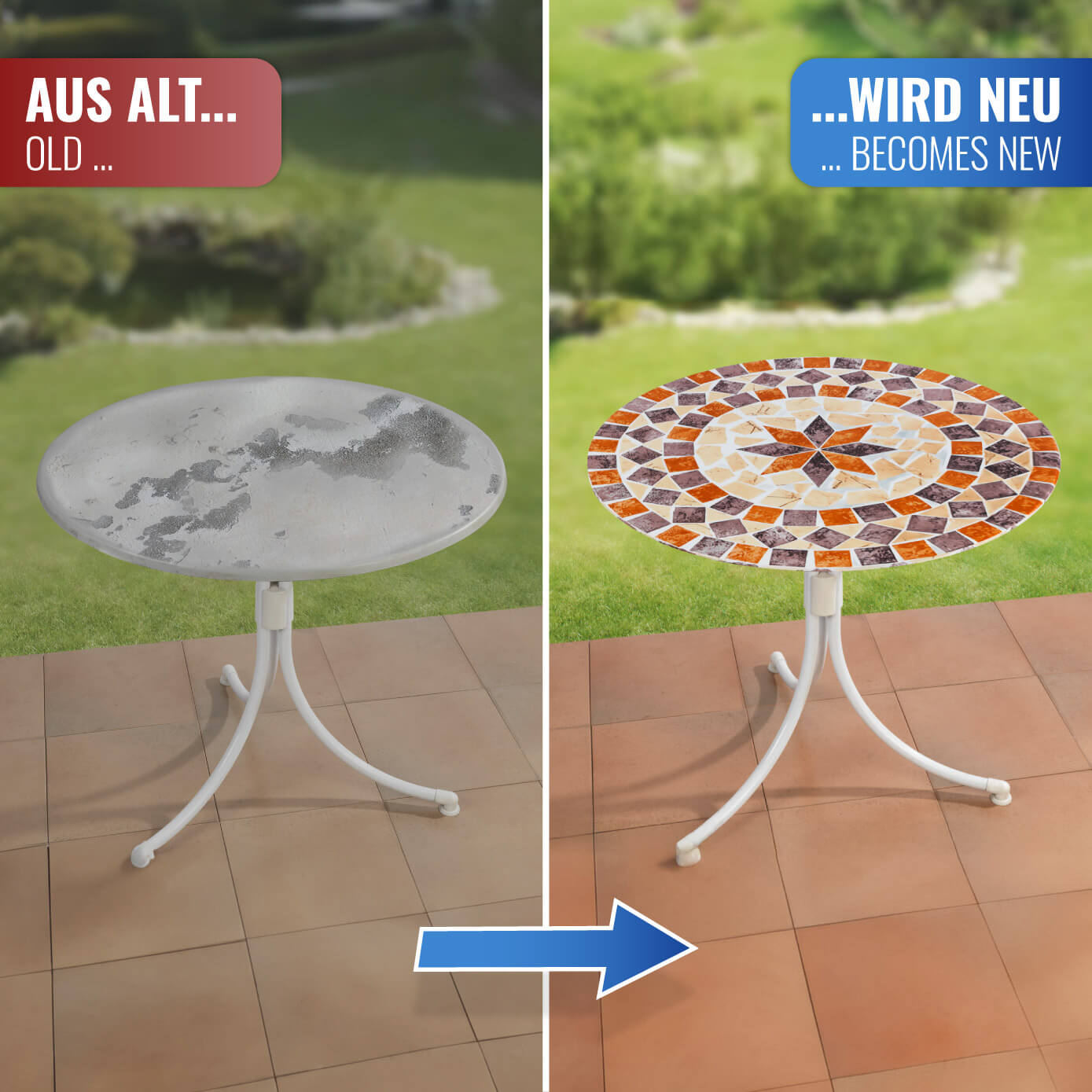 Spann-Tischdecke Mediterran XL Spann-Tischdecke Mediterran XL