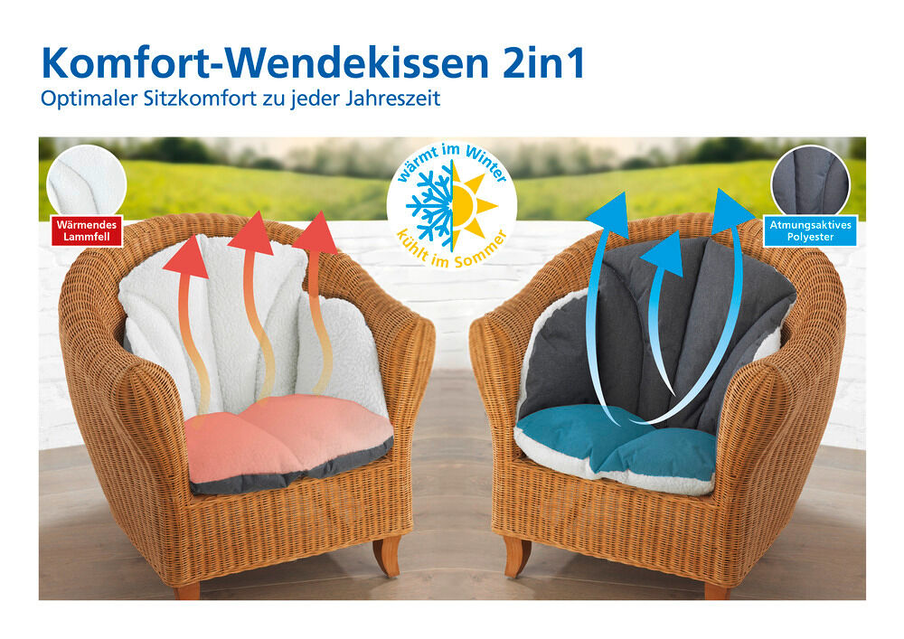 Comfort cushion 2in1