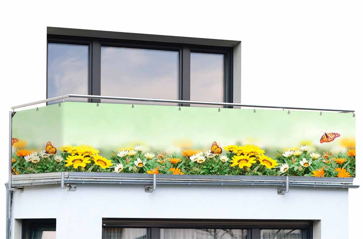 Balkon-Sichtschutz Schmetterling Balkon-Sichtschutz Schmetterling