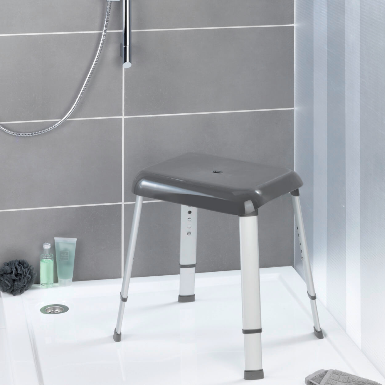 Badhocker Secura Premium, bis 130 kg Tragkraft Badhocker Secura Premium, bis 130 kg Tragkraft