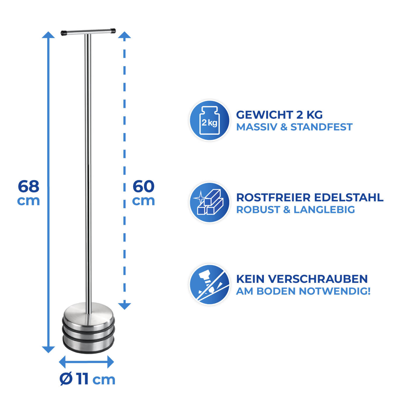 Türstopper BIG BOY EDELSTAHL Türstopper BIG BOY EDELSTAHL