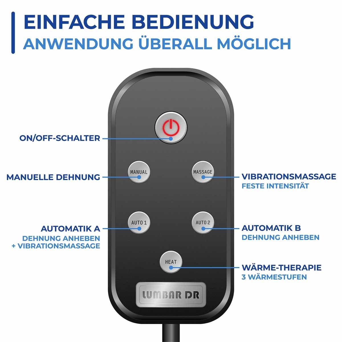 Lendenwirbel-Massagegerät Lendenwirbel-Massagegerät