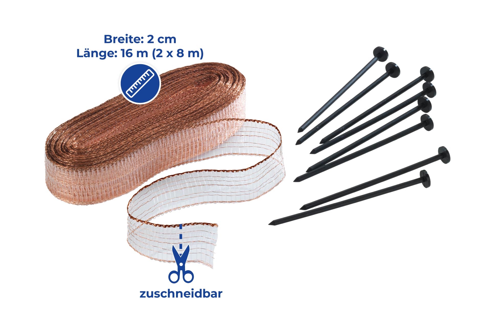 (20) Schnecken-Stop 8m, 2er (20) Schnecken-Stop 8m, 2er