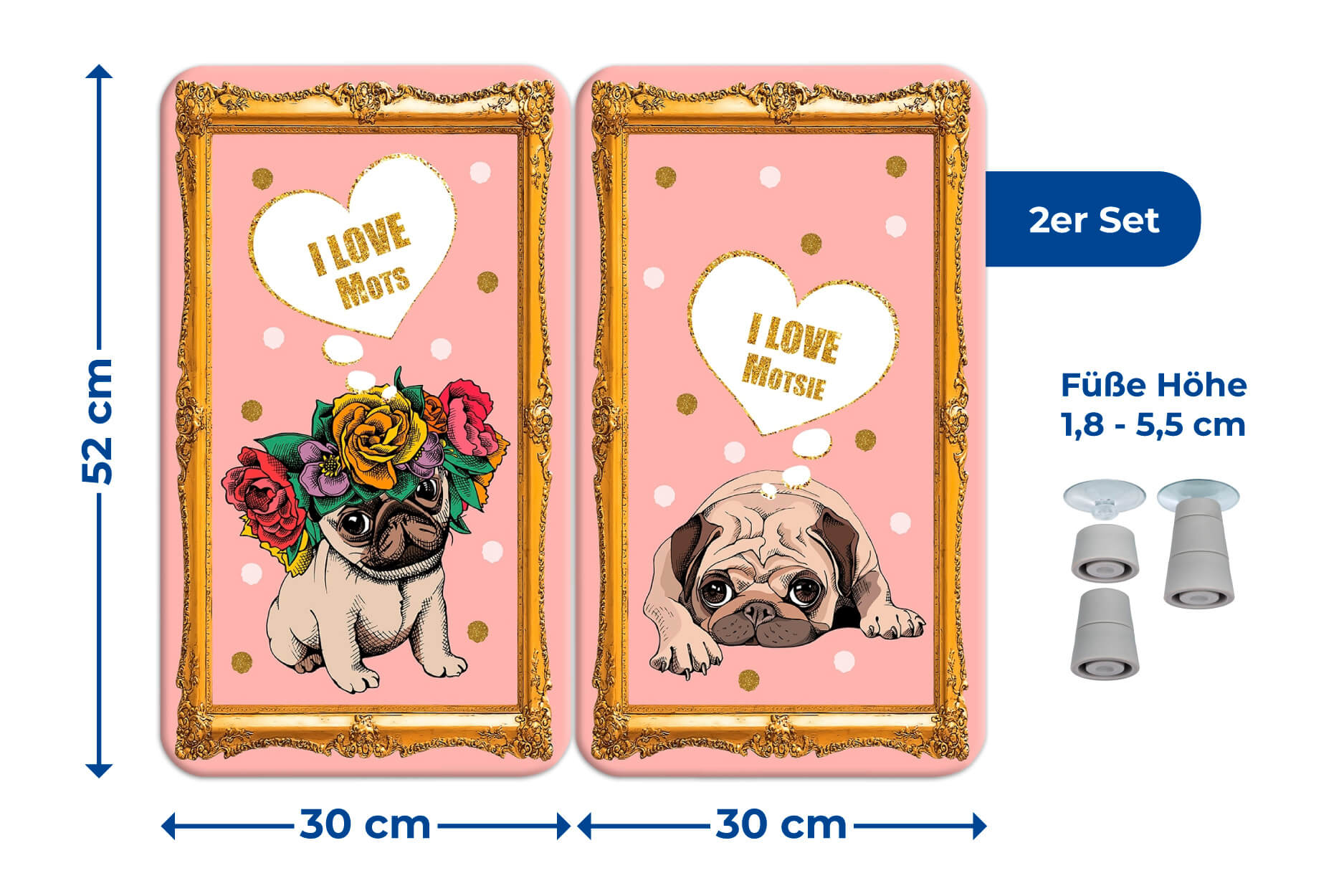 Abdeckplatte Universal 2er MOTS & MOTSIE