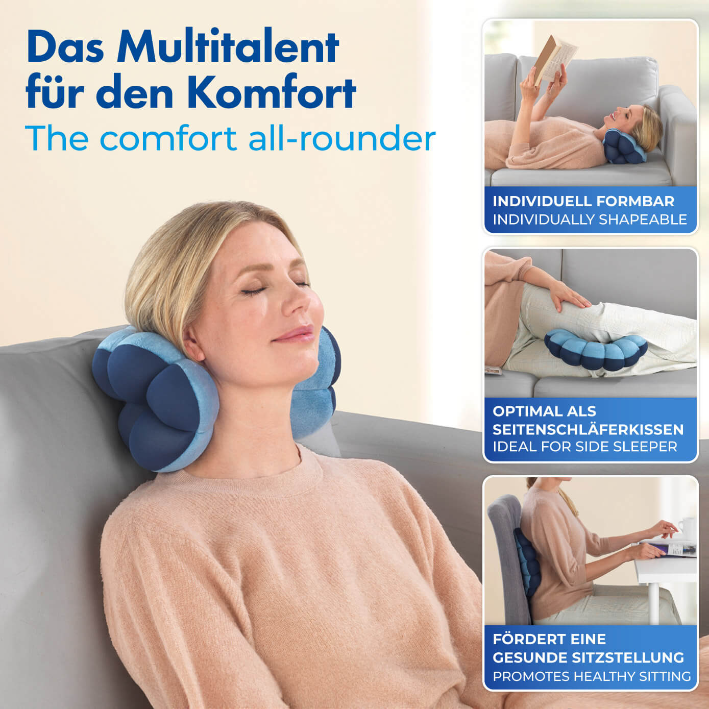 Favourite Relax Kissen mit Mikroperlen