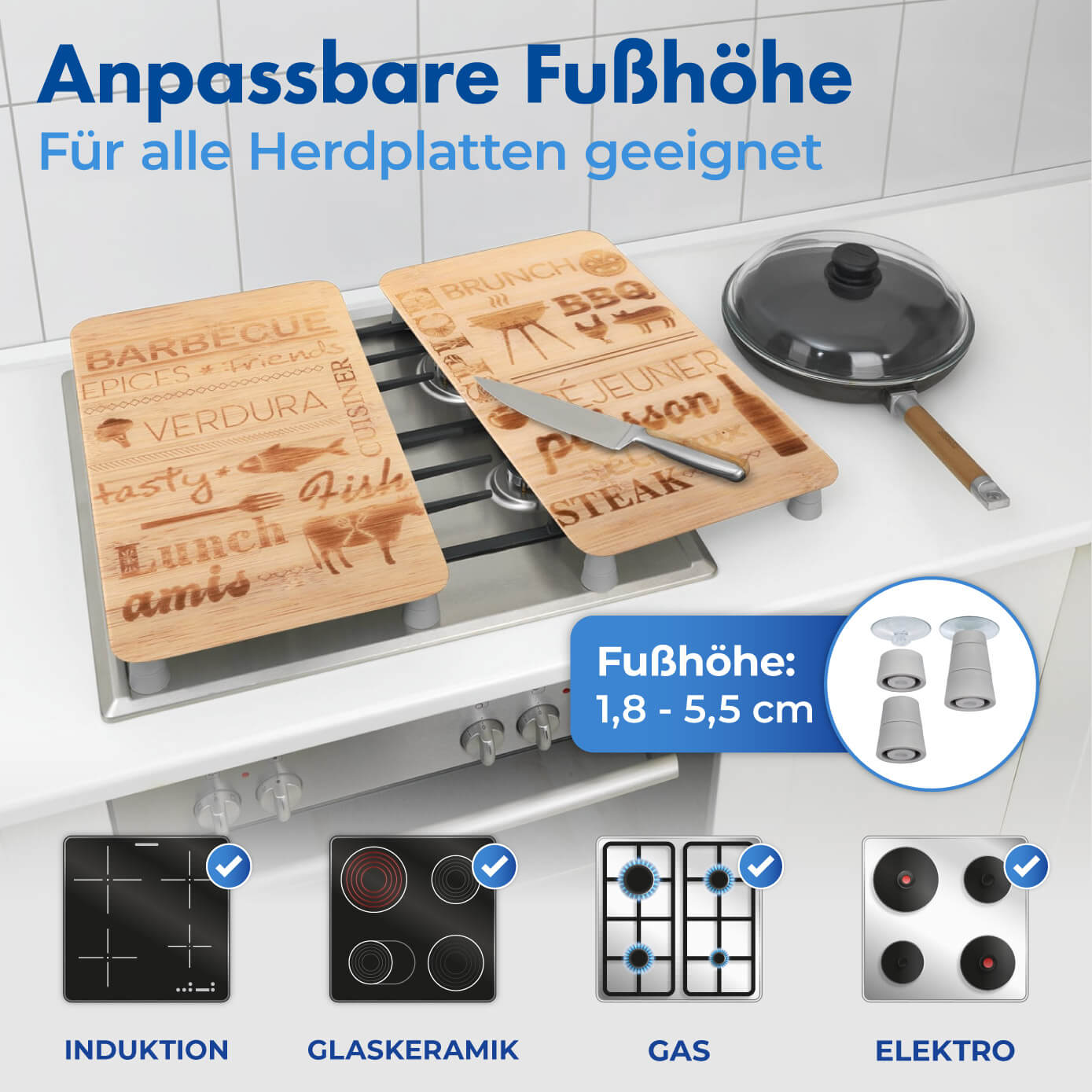 Abdeckplatte Universal 2er BARBECUE Abdeckplatte Universal 2er BARBECUE