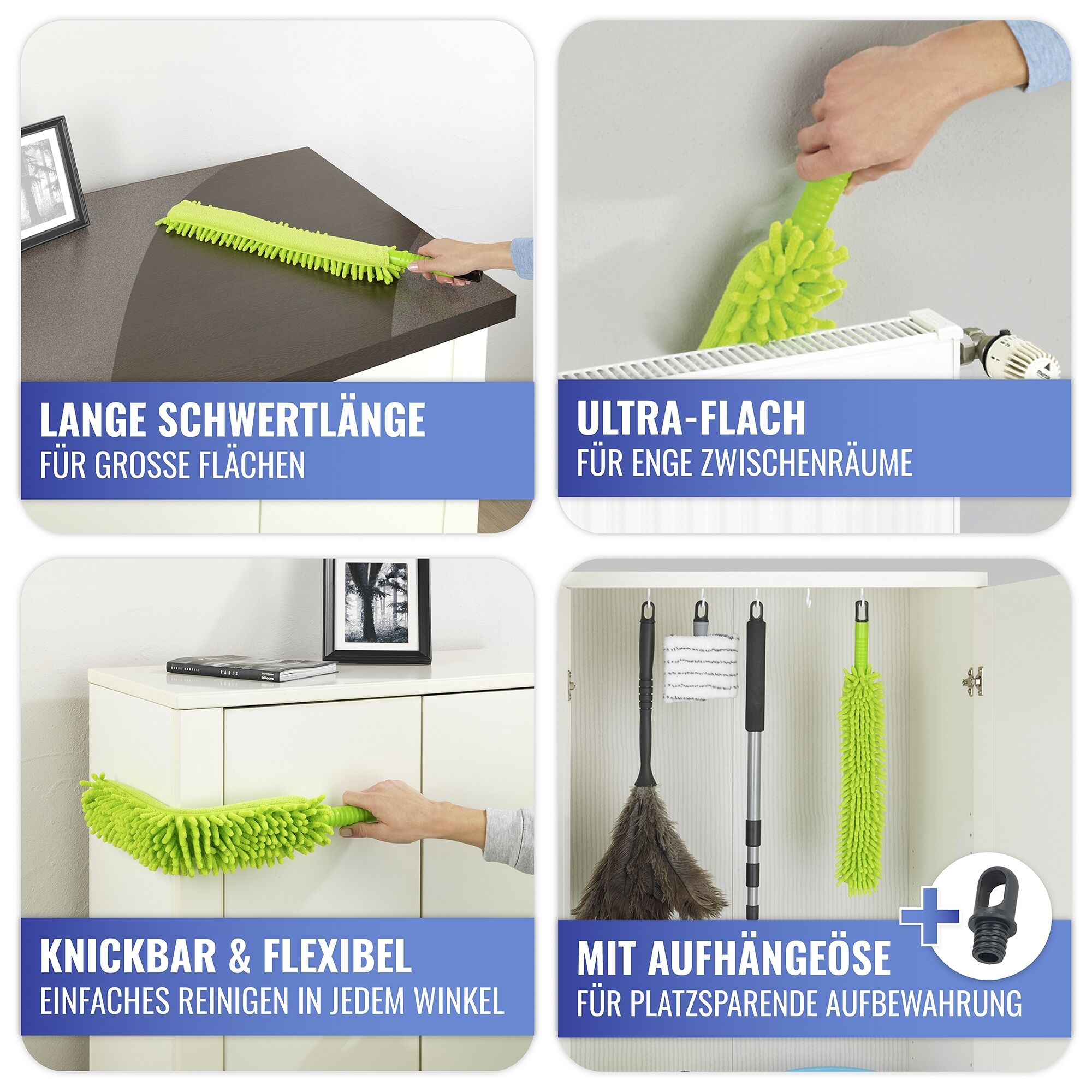 Staubschwert inkl. 2 Bezüge