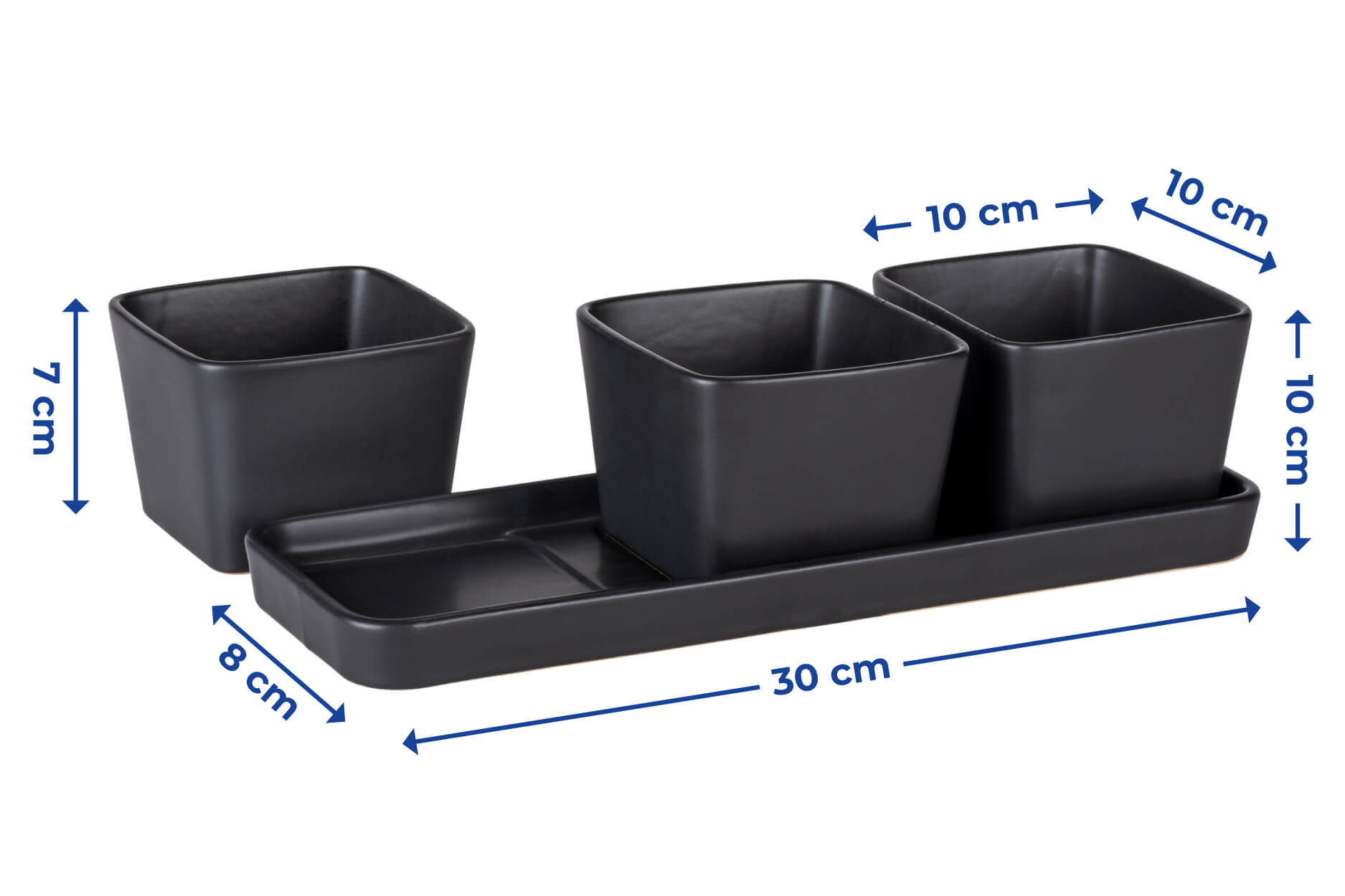 Snack & Dip-Schalen, 4teilig