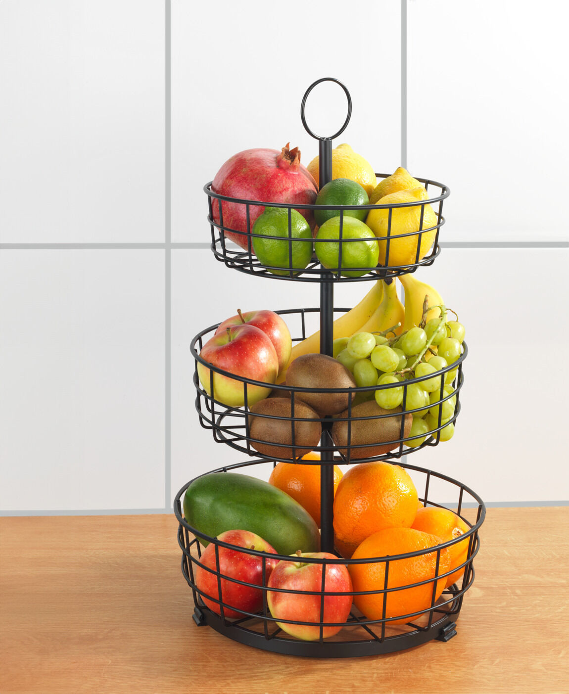 Multi-Korb-Etagère mit 3 Etagen Multi-Korb-Etagère mit 3 Etagen