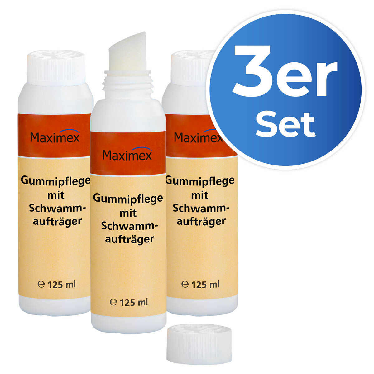 Gummipflege Universal 125 ml, 3er