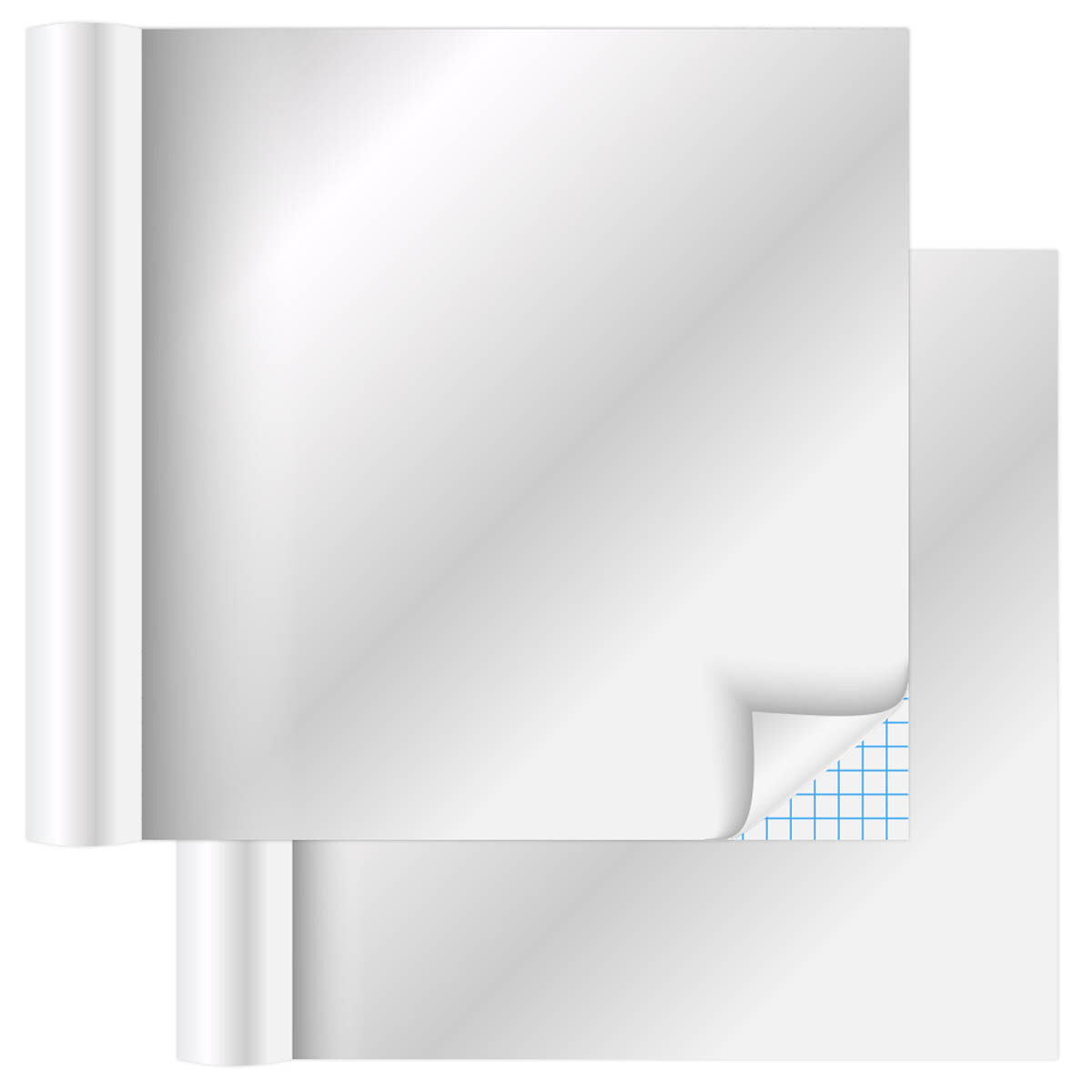 Spiegeleffekt-Folie, 2er Spiegeleffekt-Folie, 2er