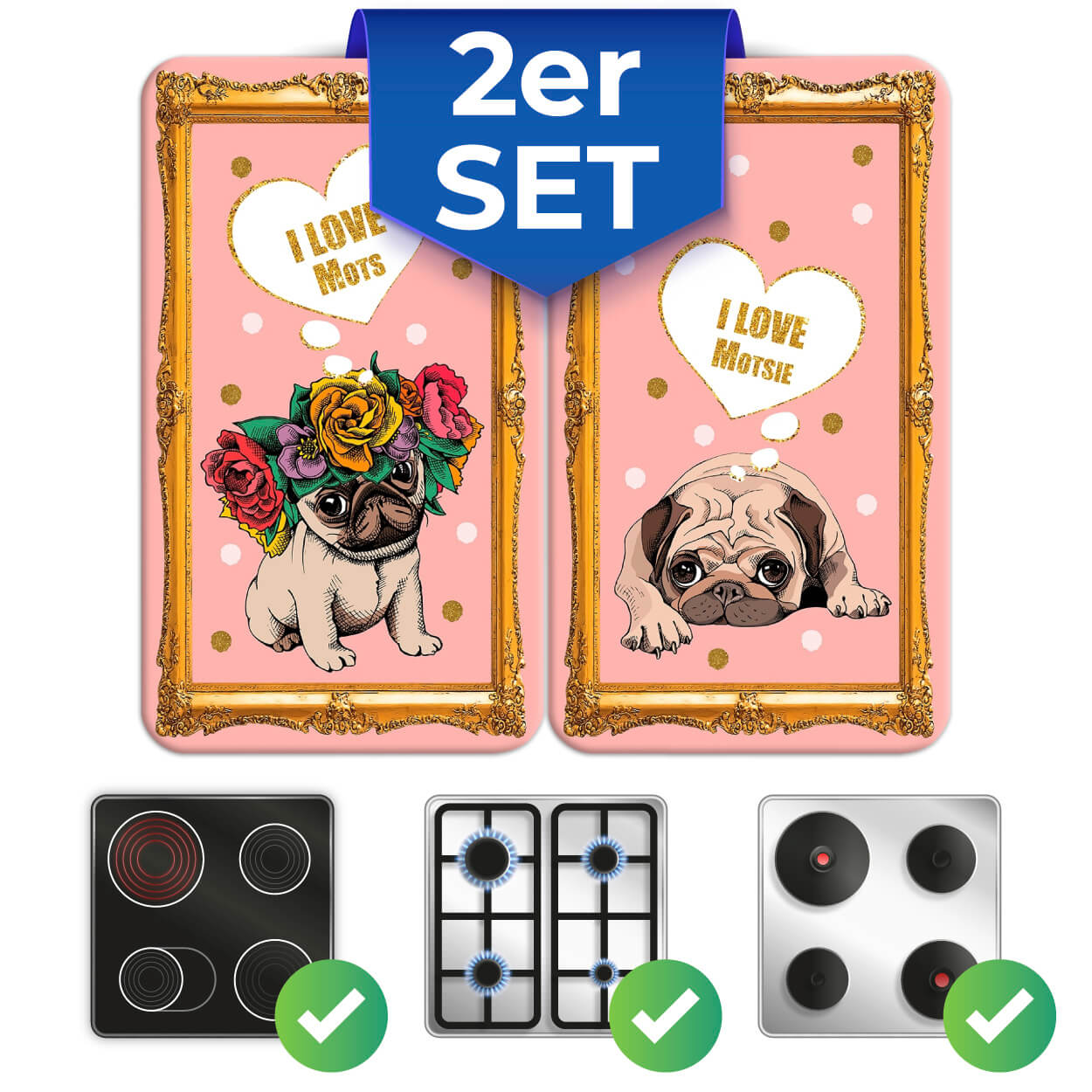 Abdeckplatte Universal 2er MOTS & MOTSIE