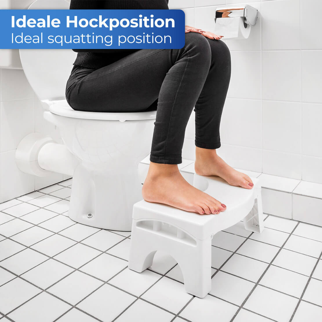 Toiletten Fußbank faltbar