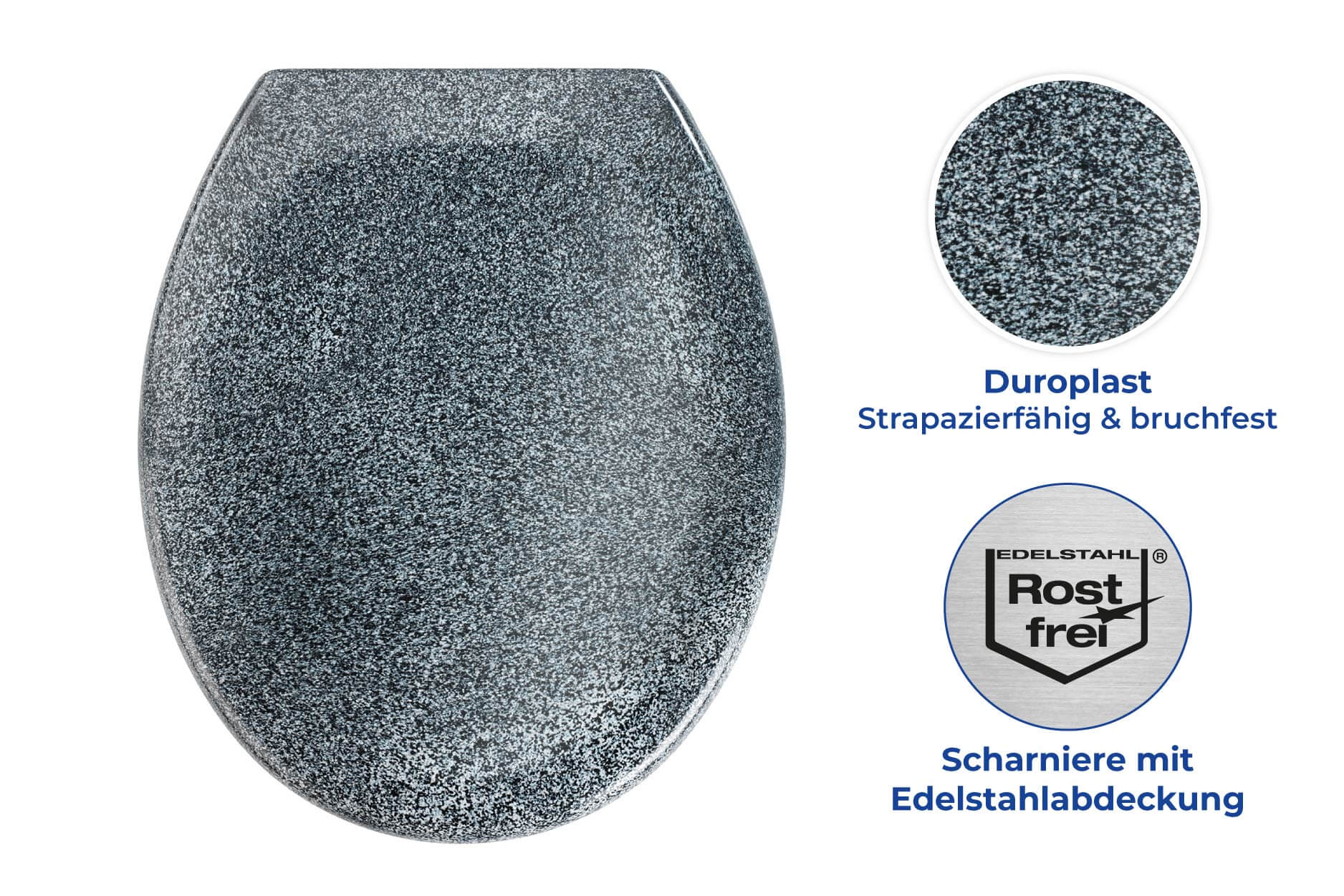 WC-Sitz Ottana, granit WC-Sitz Ottana, granit