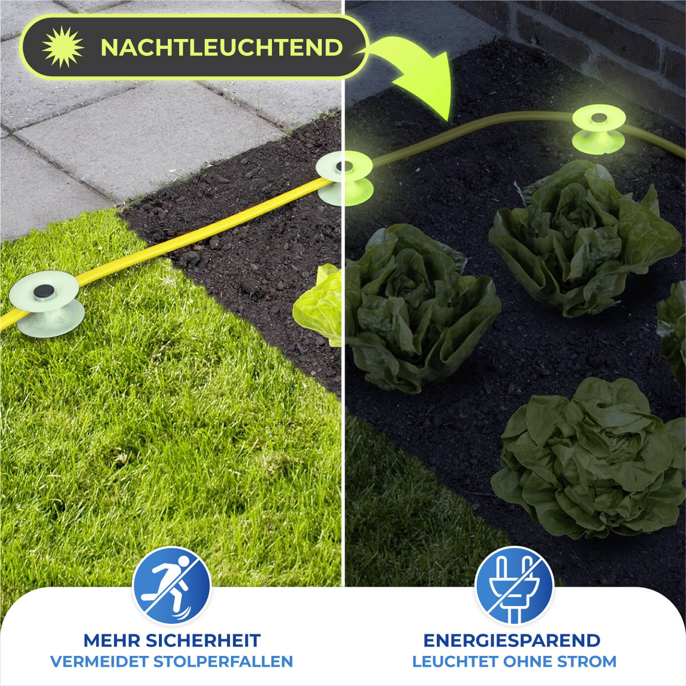 Schlauchführung 2er nachtleuchtend Schlauchführung 2er nachtleuchtend