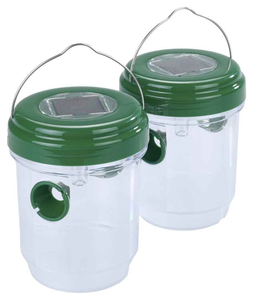 LED Solar-Insektenfalle 2er Set