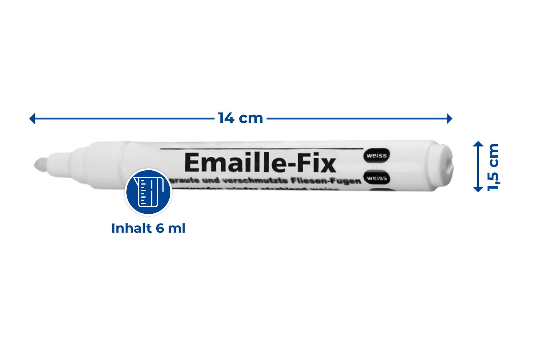 Emaille-Stift, 6 ml