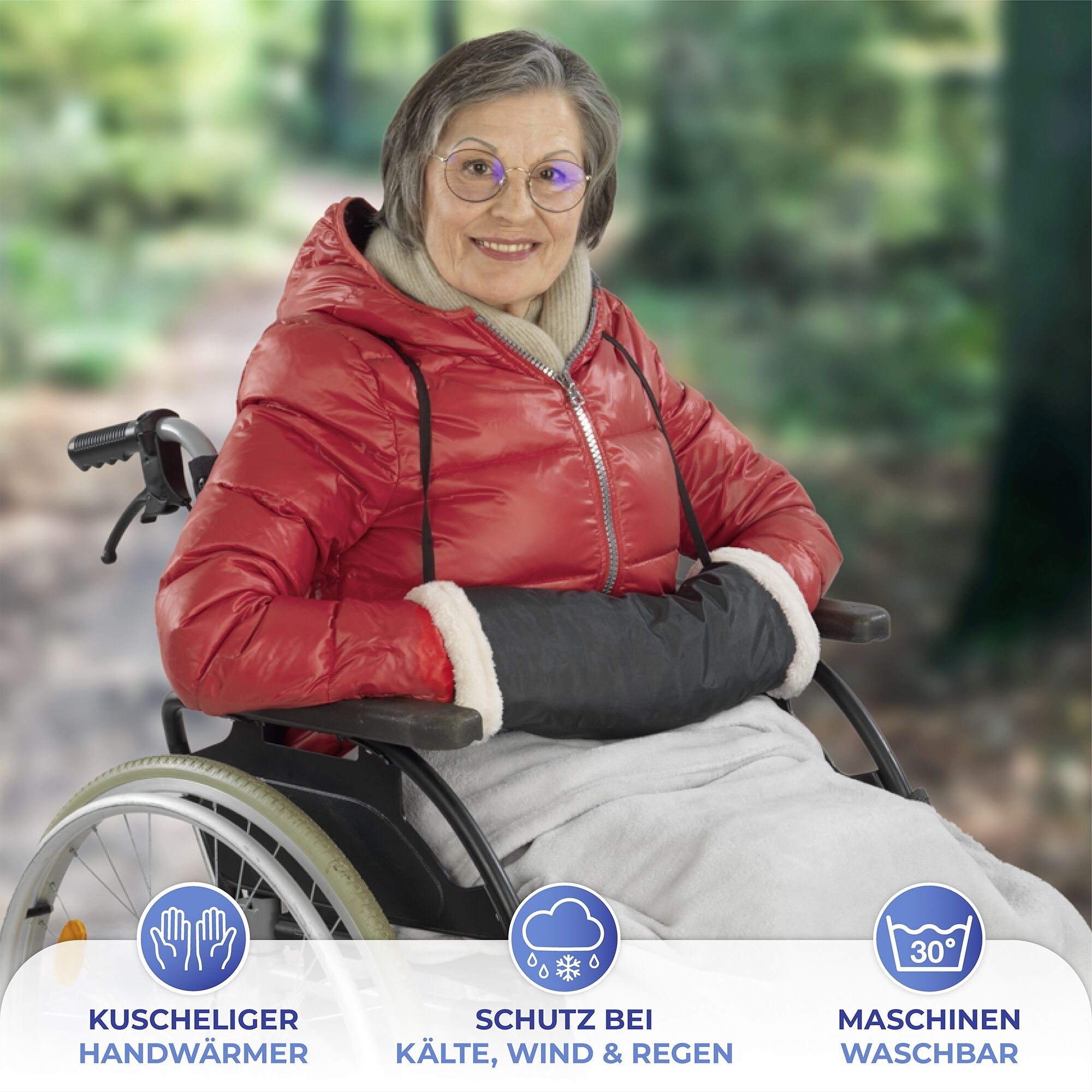 Handwärmer mit Innenfell
