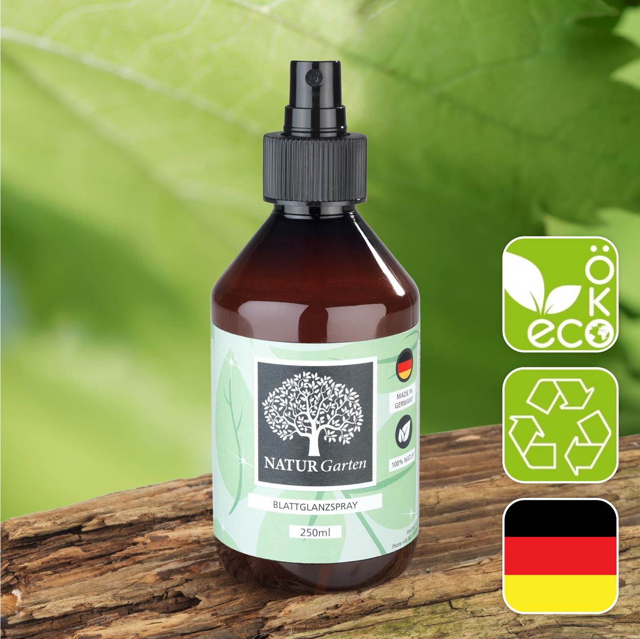 BIO Blattglanz Spray, 250 ml BIO Blattglanz Spray, 250 ml