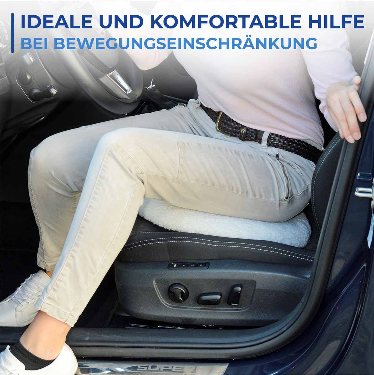Drehkissen mit 2 Wechselbezügen Drehkissen mit 2 Wechselbezügen