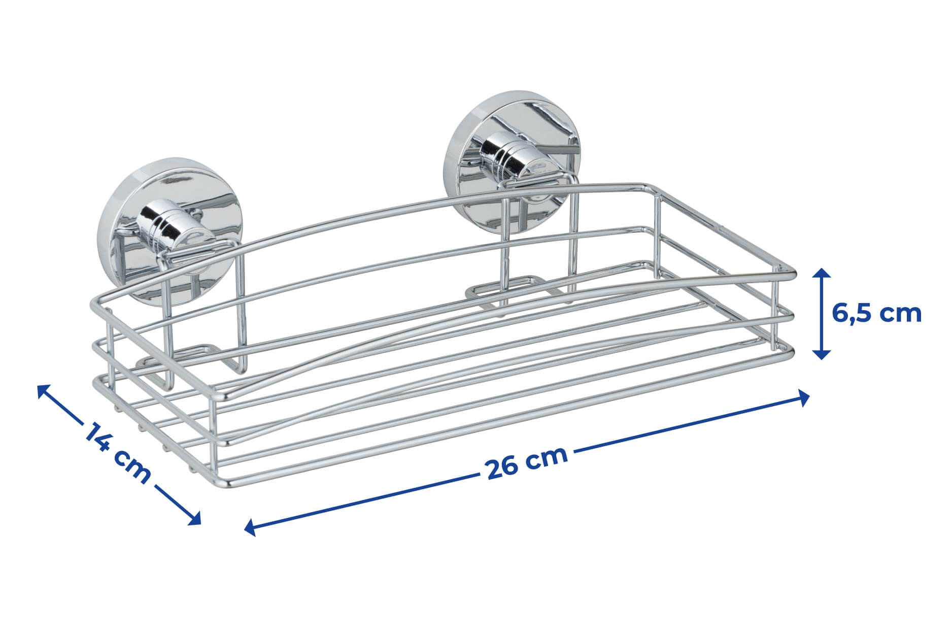Vacuum-Loc® Wandablage, Befestigen ohne bohren