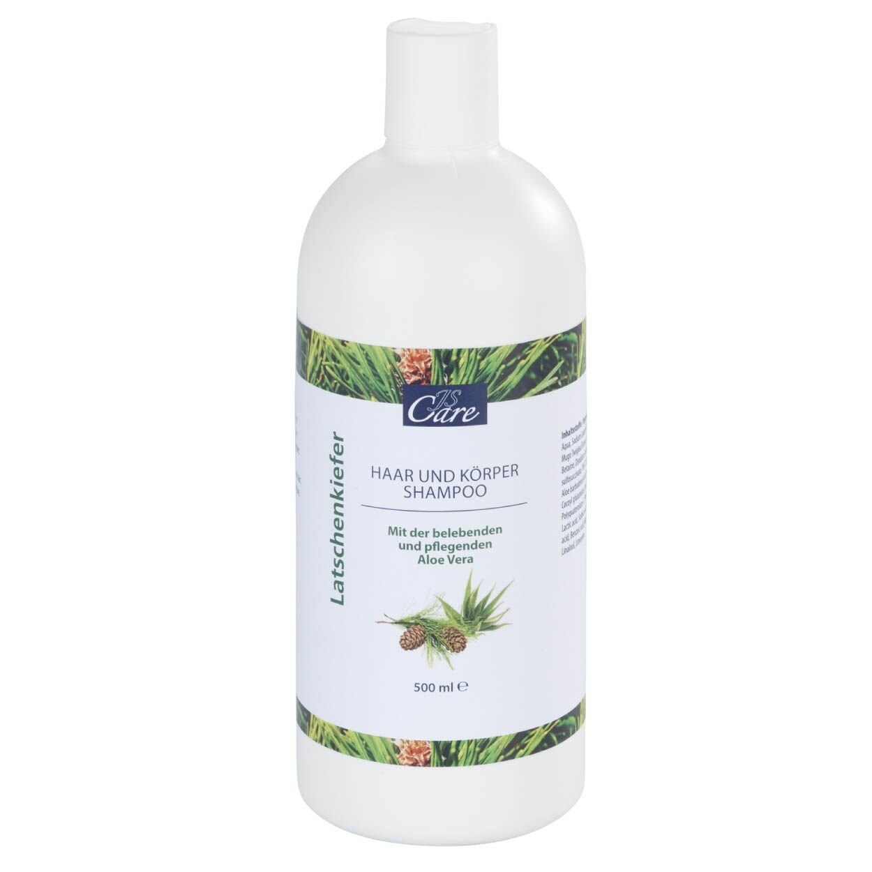 JS Care Latschenkiefer Haar- und Körper Shampoo, 500 ml