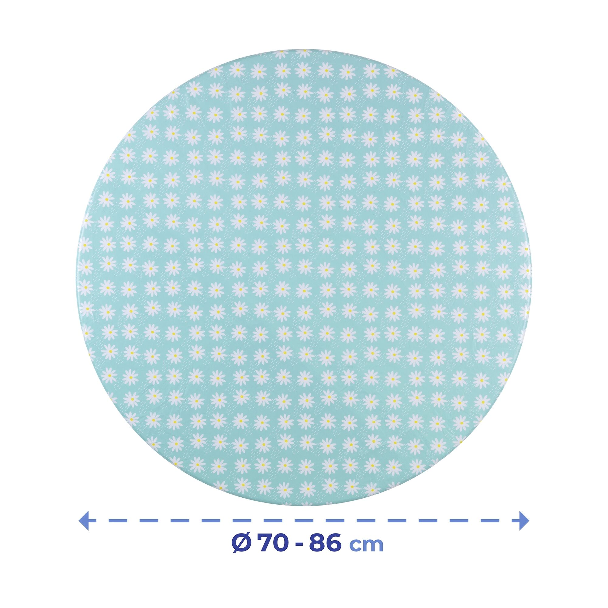 Spann-Tischdecke Margerite