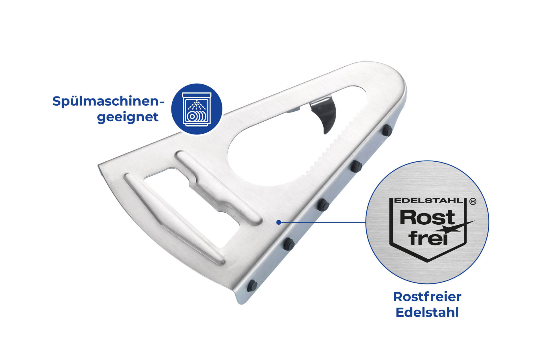 6 in 1 Multifunktionsöffner aus Edelstahl 6 in 1 Multifunktionsöffner aus Edelstahl