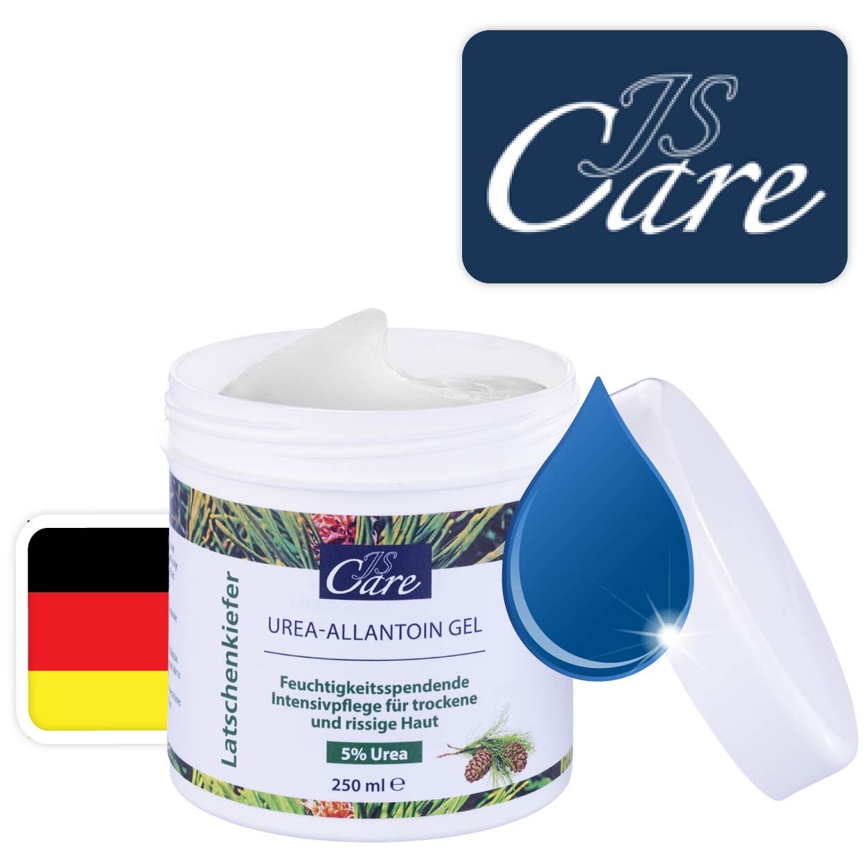 JS Care Latschenkiefer Haar- und Körper Shampoo, 500 ml