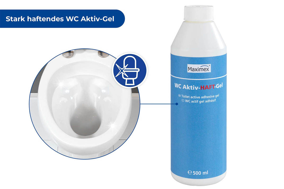 WC-Randreiniger+Aktiv-Haftgel, 3tlg WC-Randreiniger+Aktiv-Haftgel, 3tlg