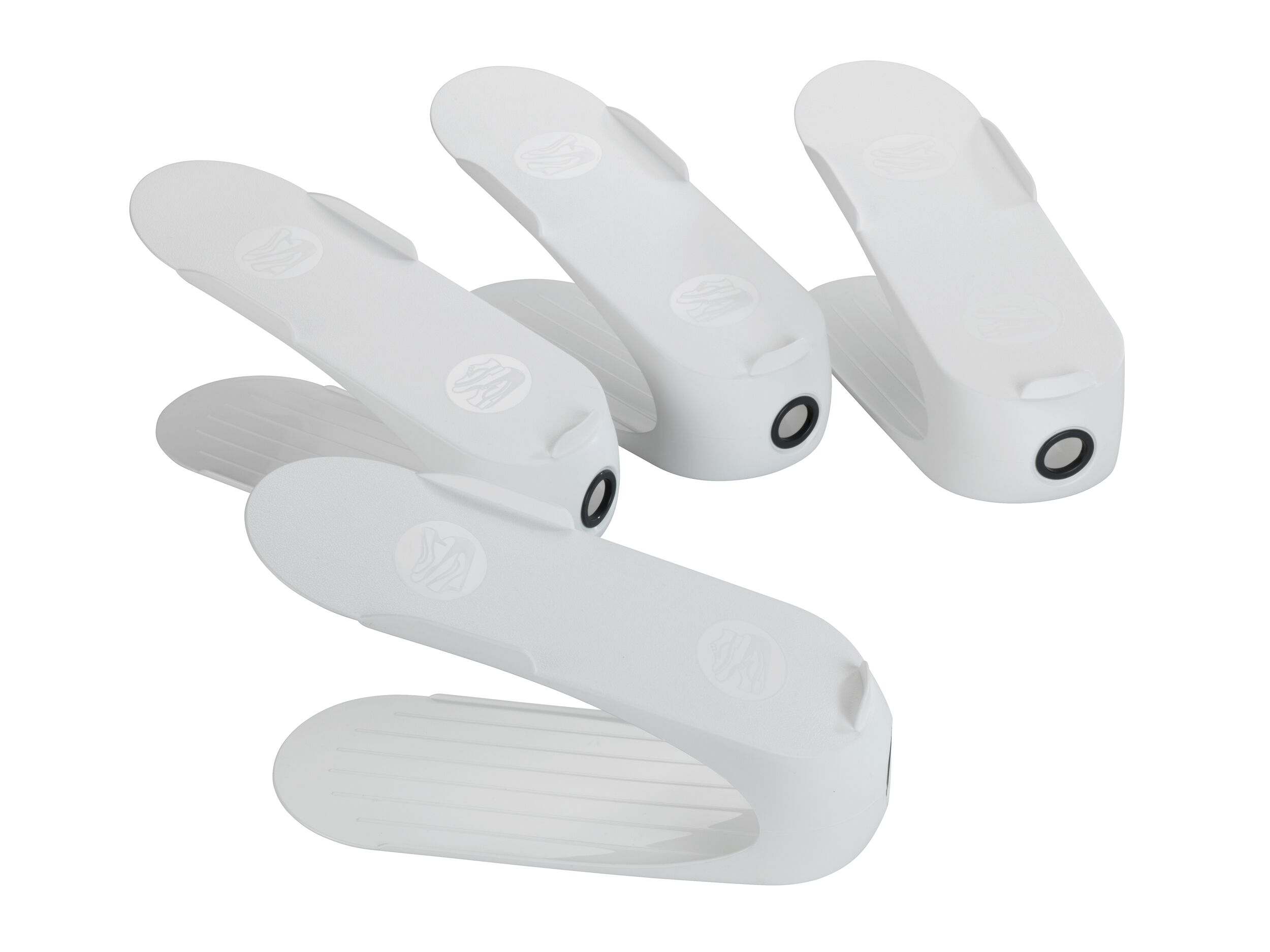 Schuhhalter Weiß, 4er Set Schuhhalter Weiß, 4er Set