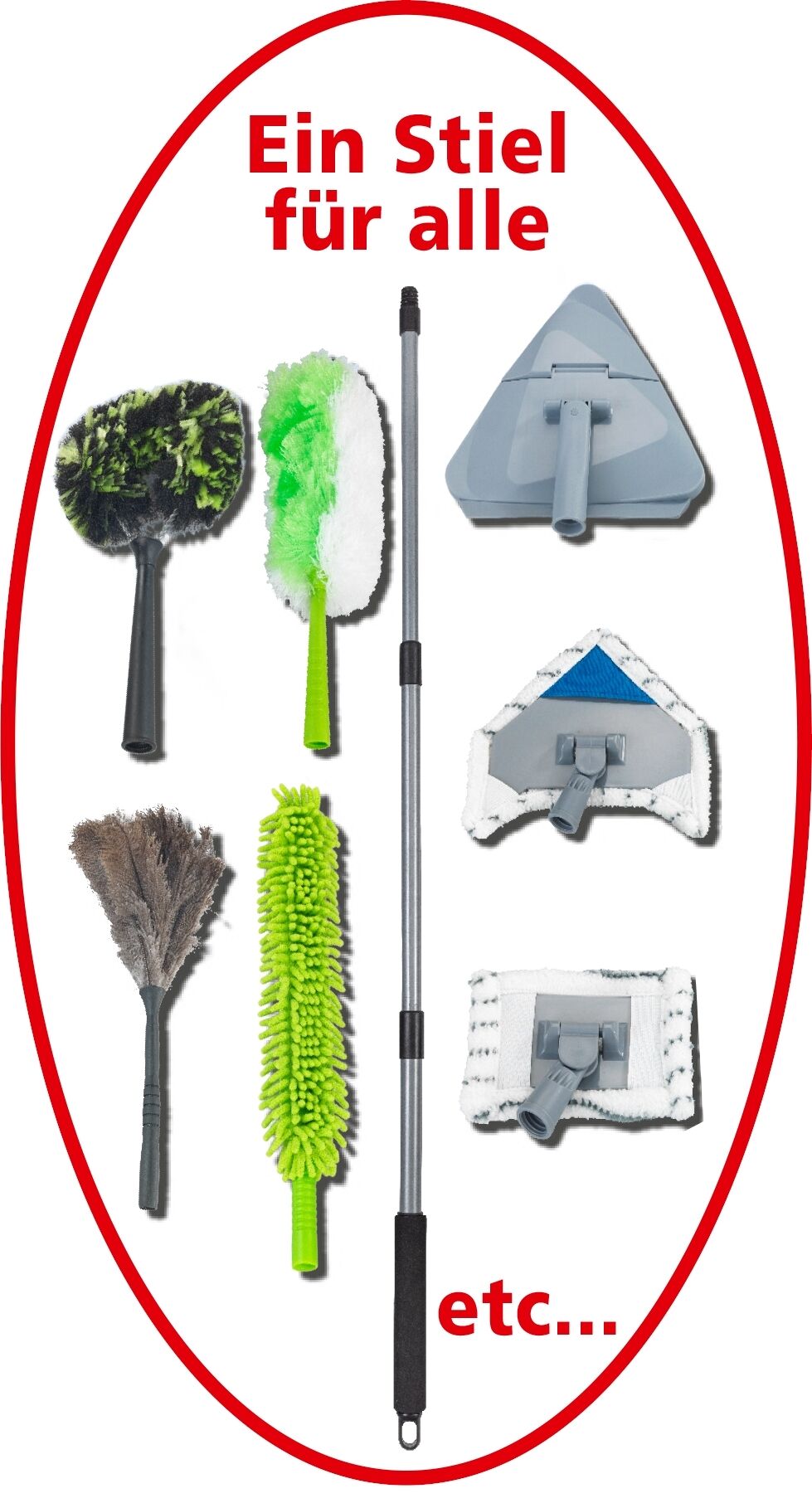 Staubschwert inkl. 2 Bezüge