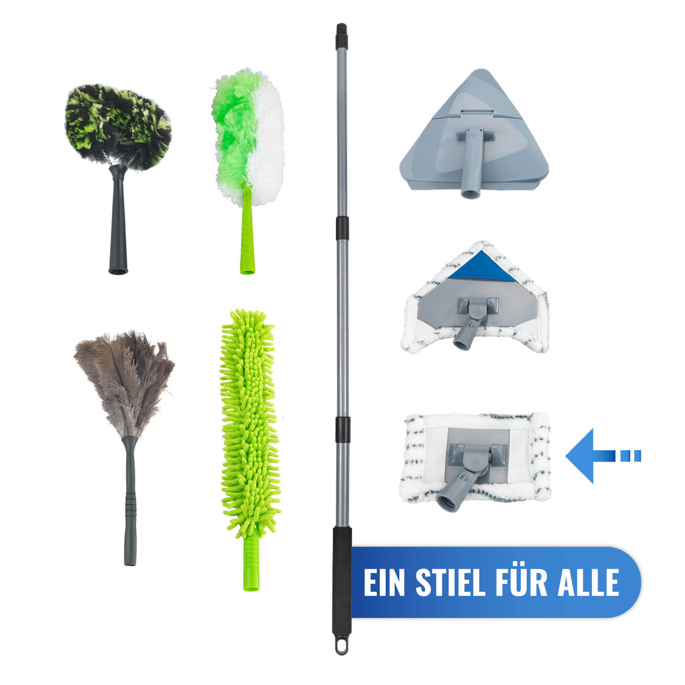 Bad-/Fliesenwischer Profi inkl. Teleskopstiel Bad-/Fliesenwischer Profi inkl. Teleskopstiel