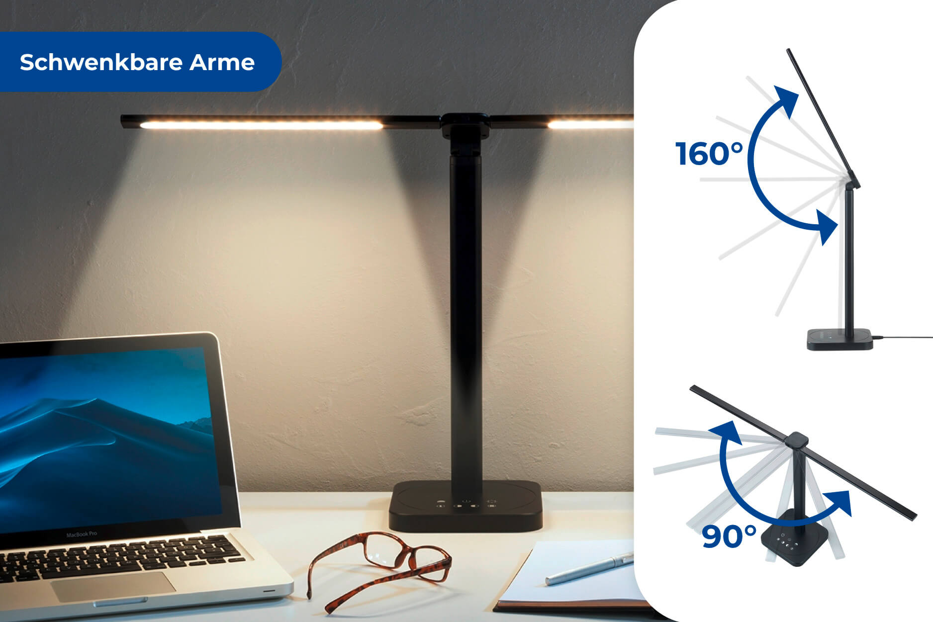 LED-Lampe Flexi Arms