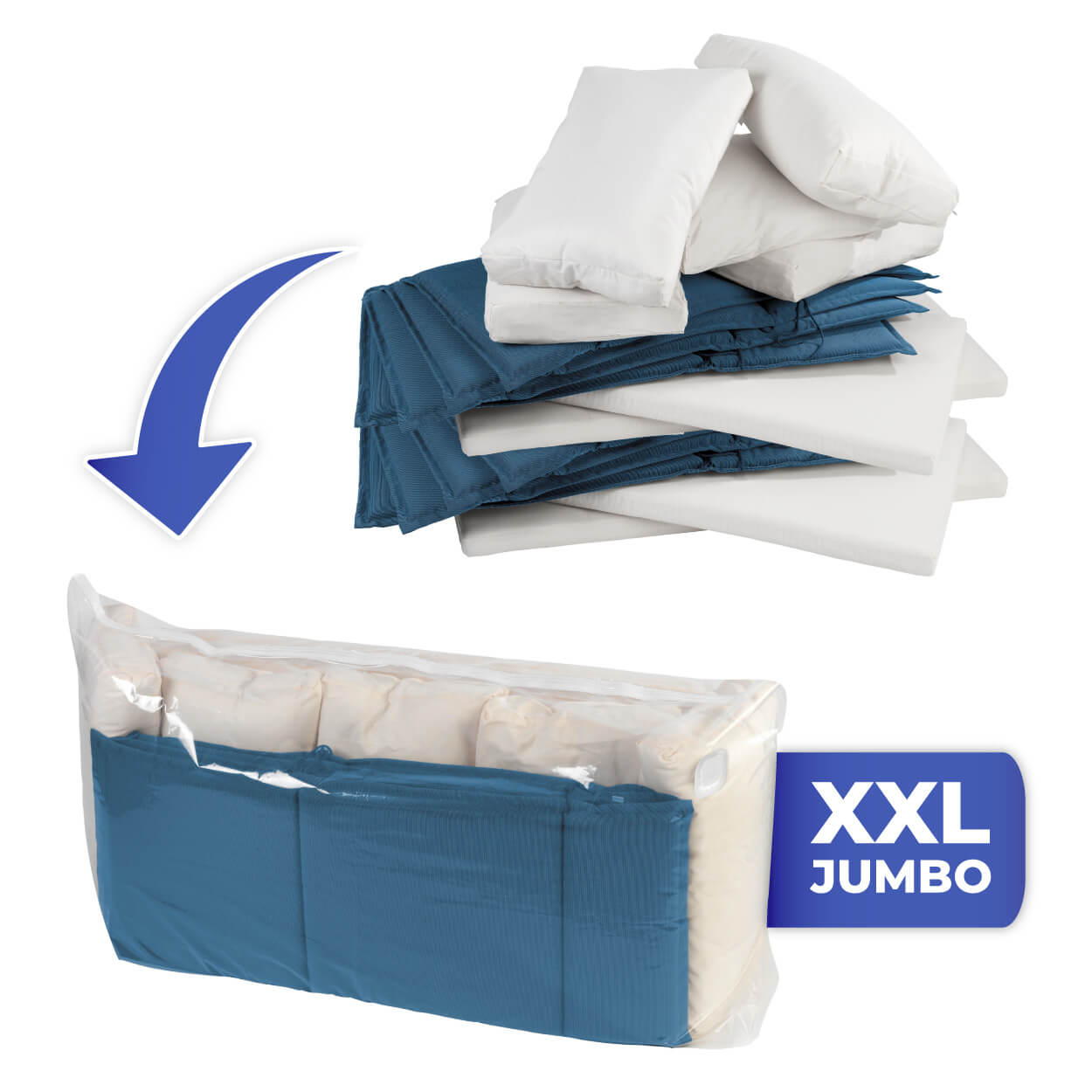 Vakuum Jumbo Cube XXL, 180 x 90 x 50 cm Vakuum Jumbo Cube XXL, 180 x 90 x 50 cm