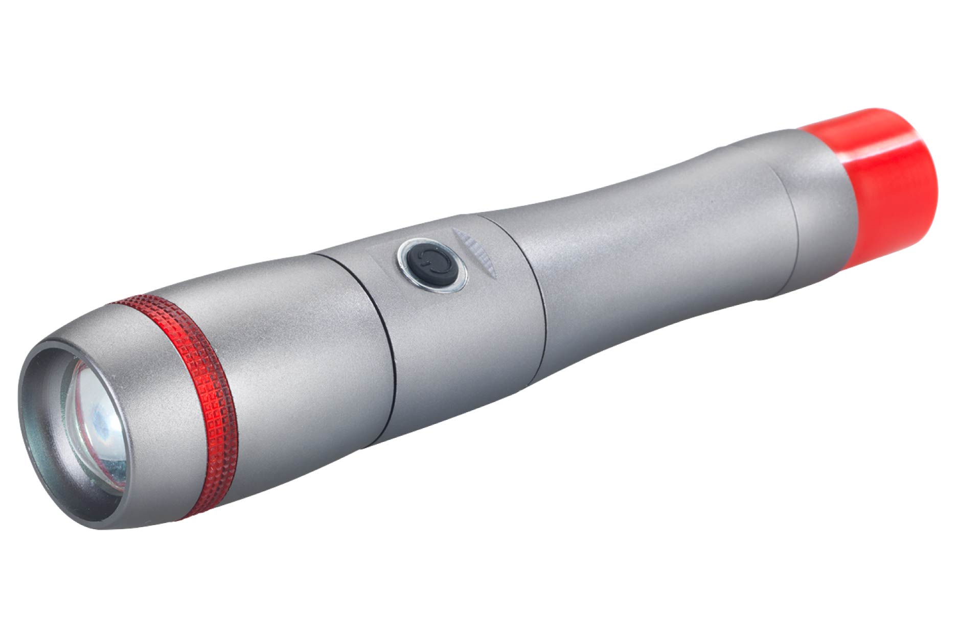 LED Taschenlampe m Rücklicht & Diffusor LED Taschenlampe m Rücklicht & Diffusor