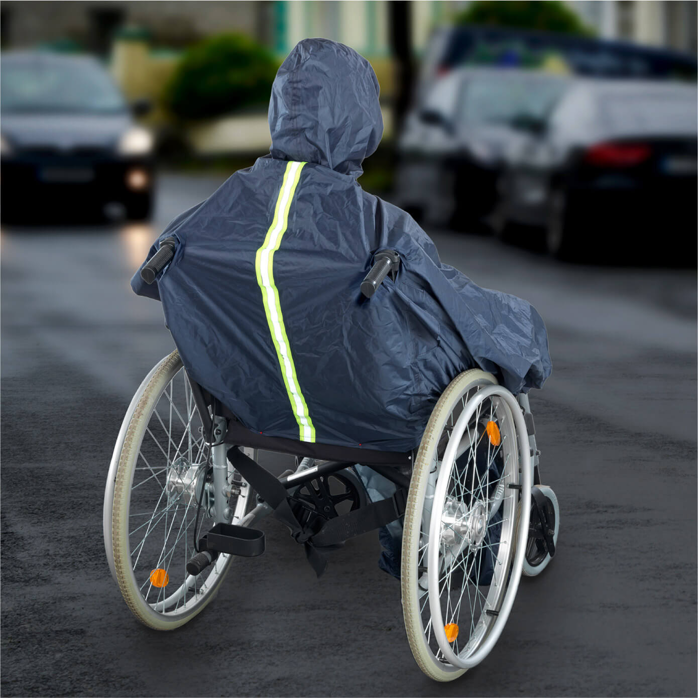 Rollstuhl-Regencape Rollstuhl-Regencape
