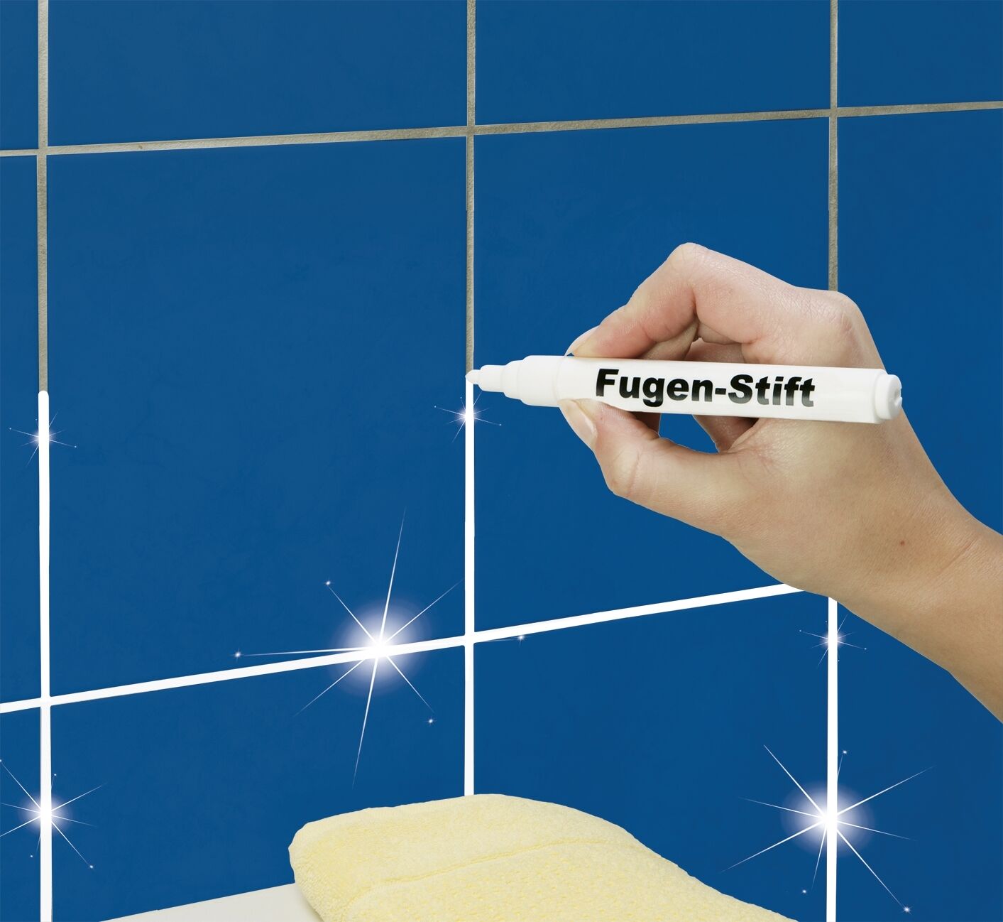 Fugenstift weiß, 1 Stück