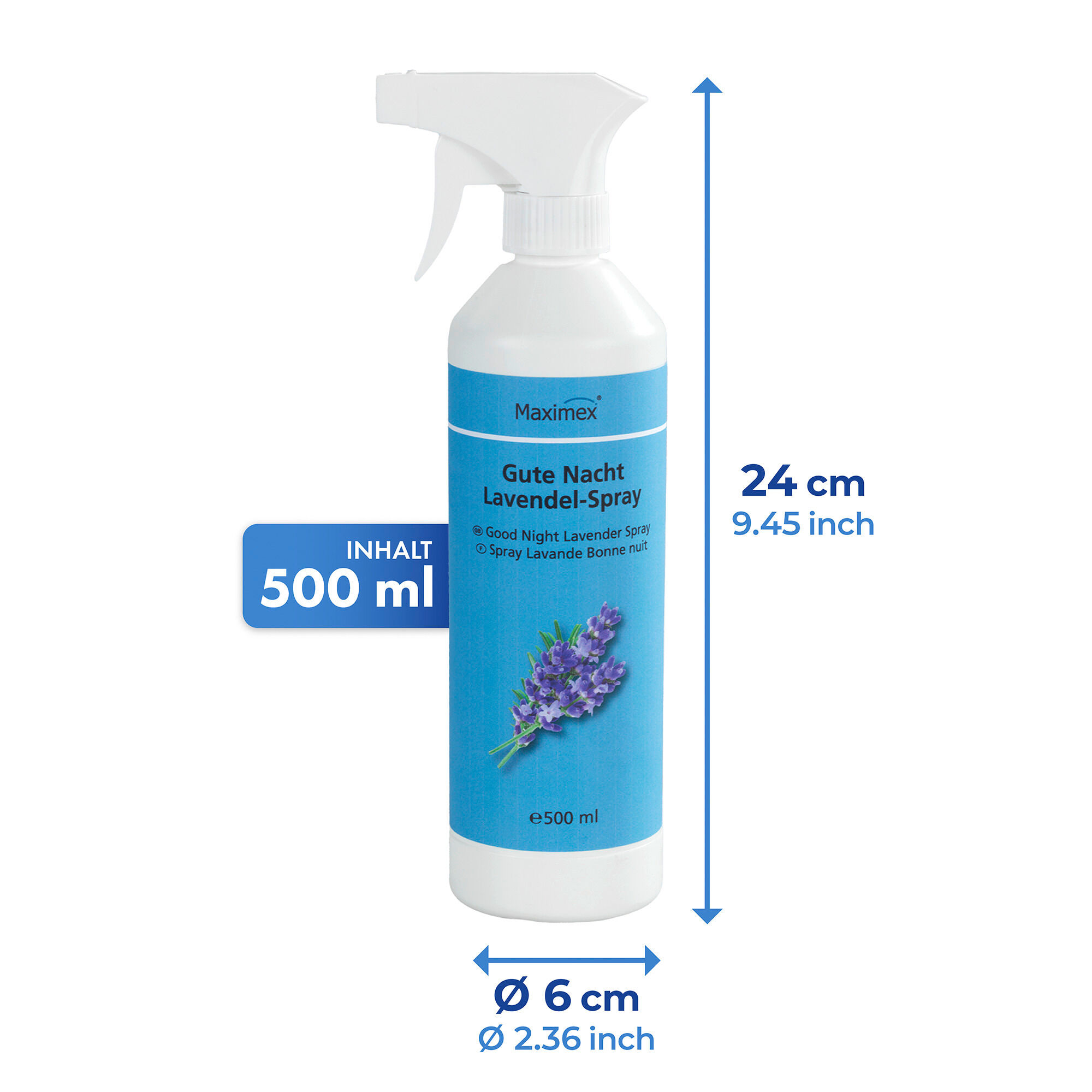 Gute Nacht LAVENDEL-Spray 500ml