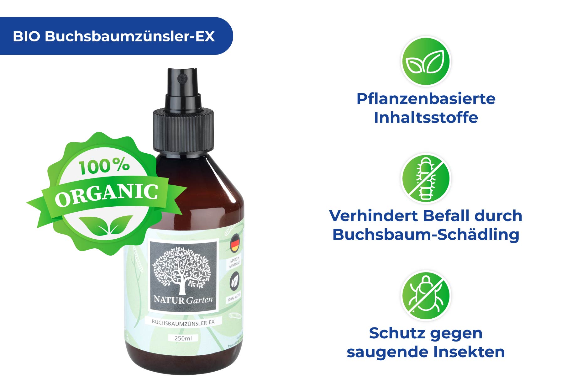 BIO Buchsbaumzünsler Ex, 250 ml BIO Buchsbaumzünsler Ex, 250 ml