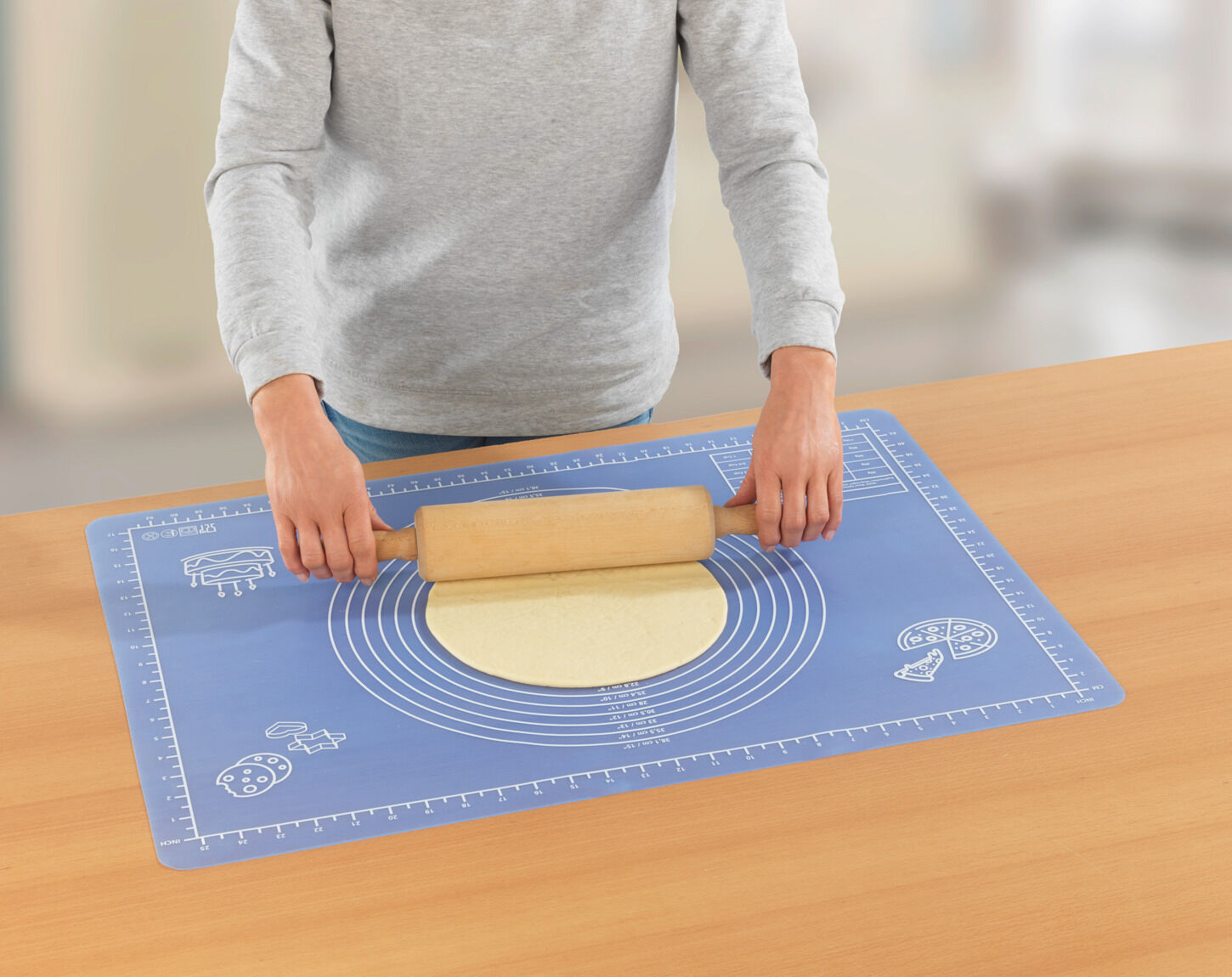 Antihaft-Backmatte 70x50cm inkl. Rezepte Antihaft-Backmatte 70x50cm inkl. Rezepte