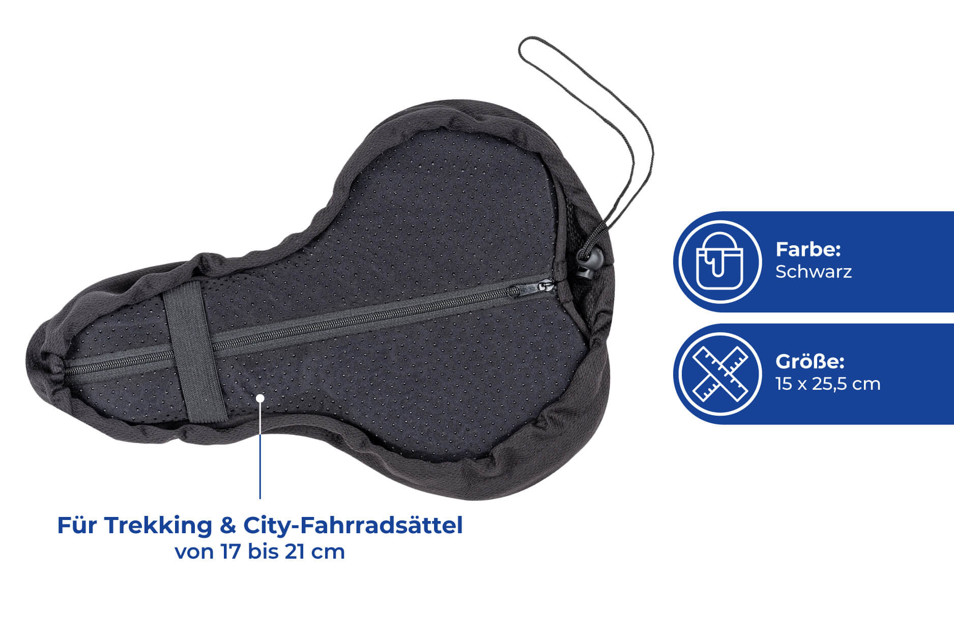 Gel-Sattelbezug Comfort