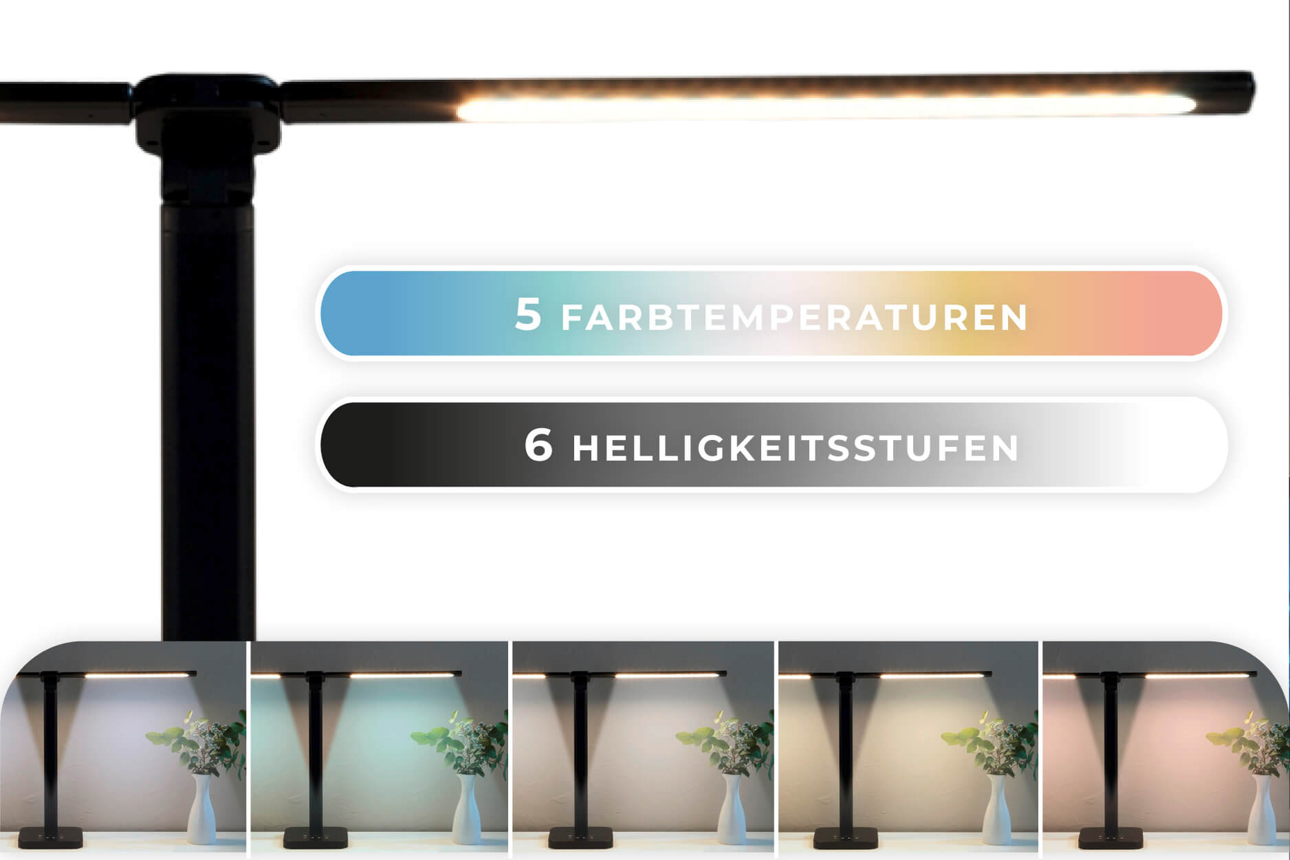LED-Lampe Flexi Arms