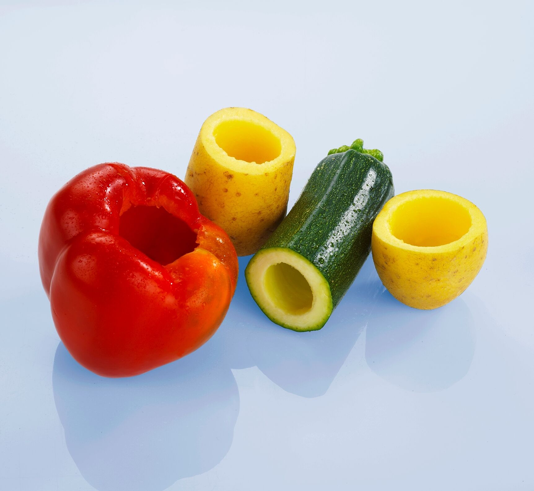 Obst- & Gemüseaushöhler, 5 teiliges Set