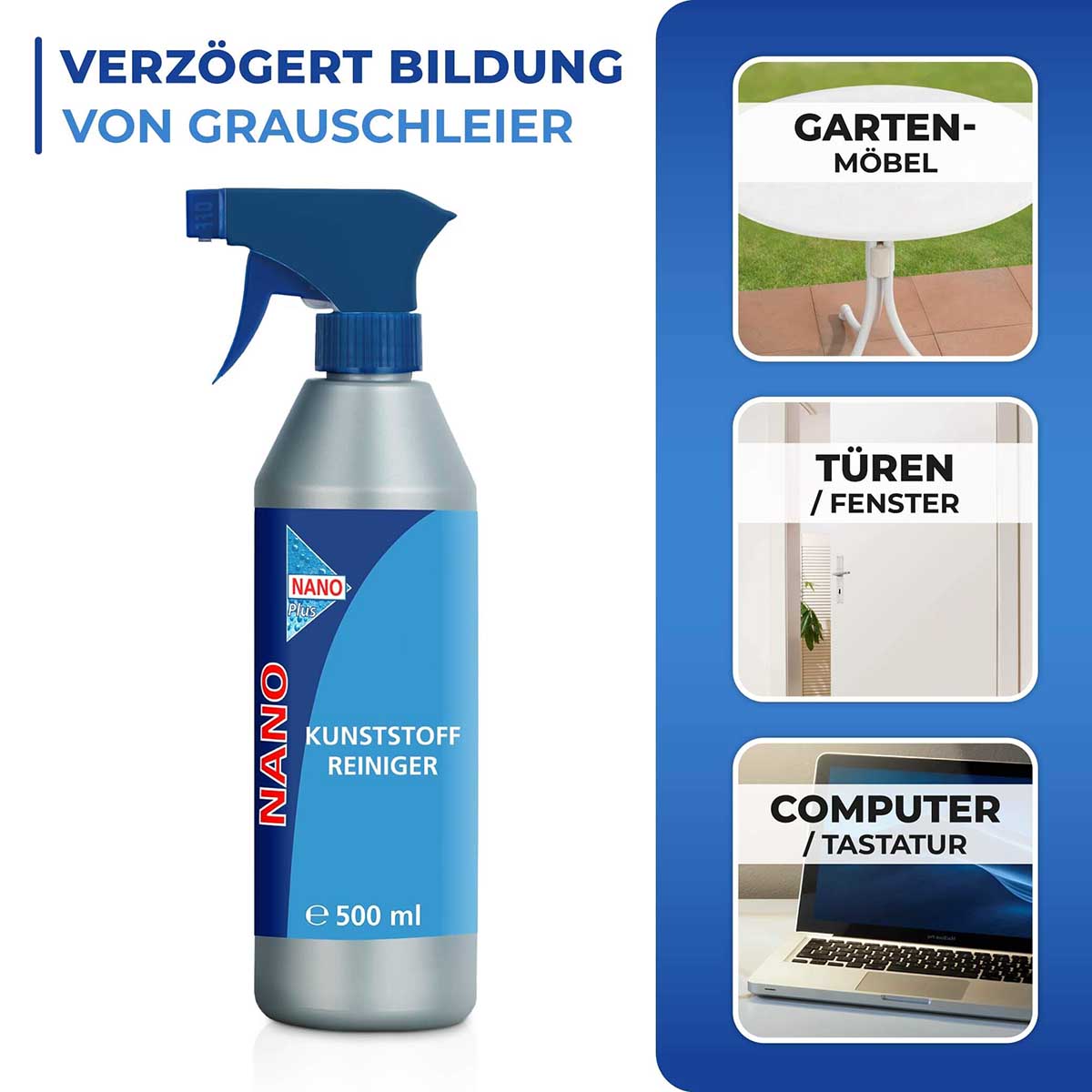 NANO Kunststoffreiniger 500ml NANO Kunststoffreiniger 500ml