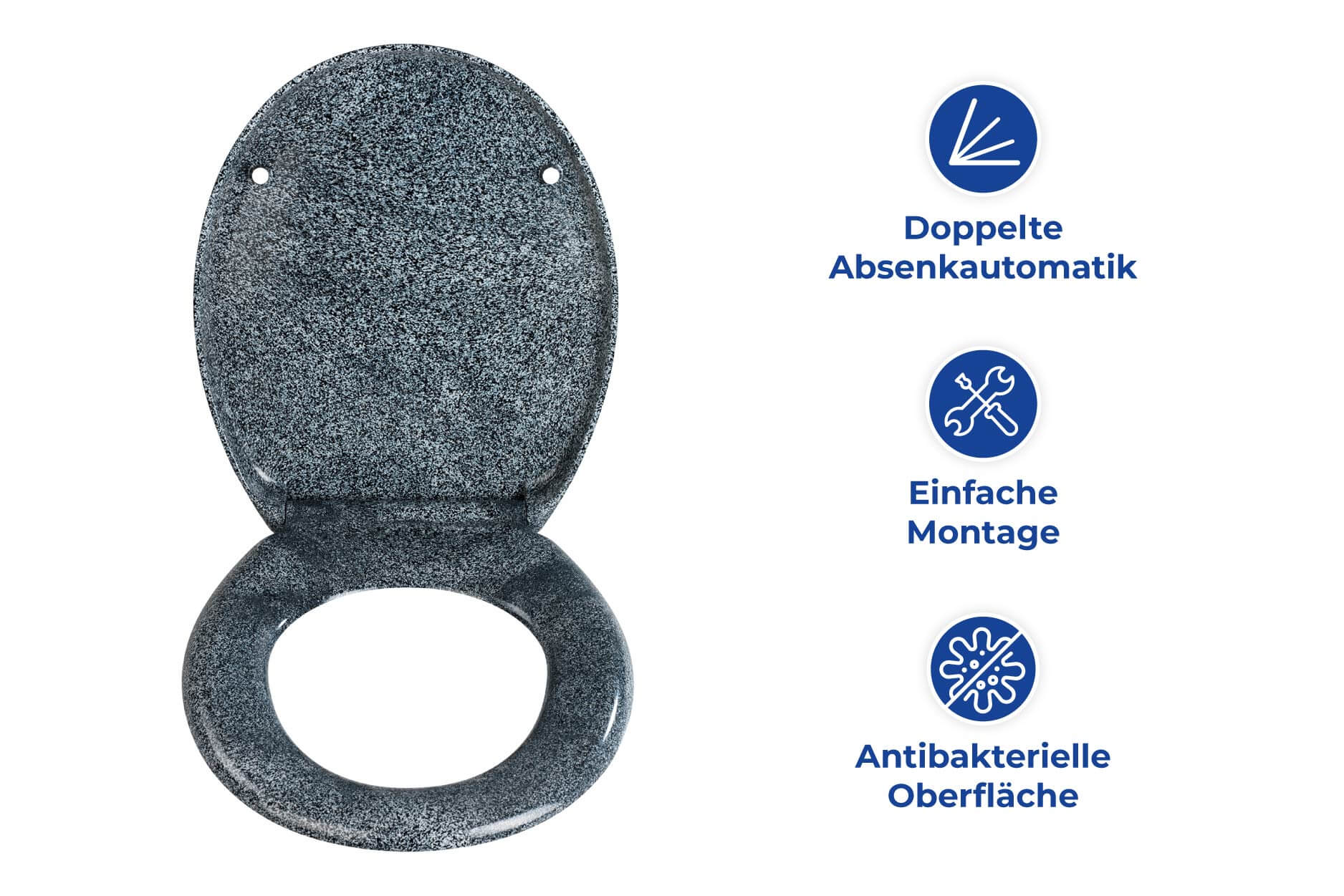 WC-Sitz Ottana, granit WC-Sitz Ottana, granit