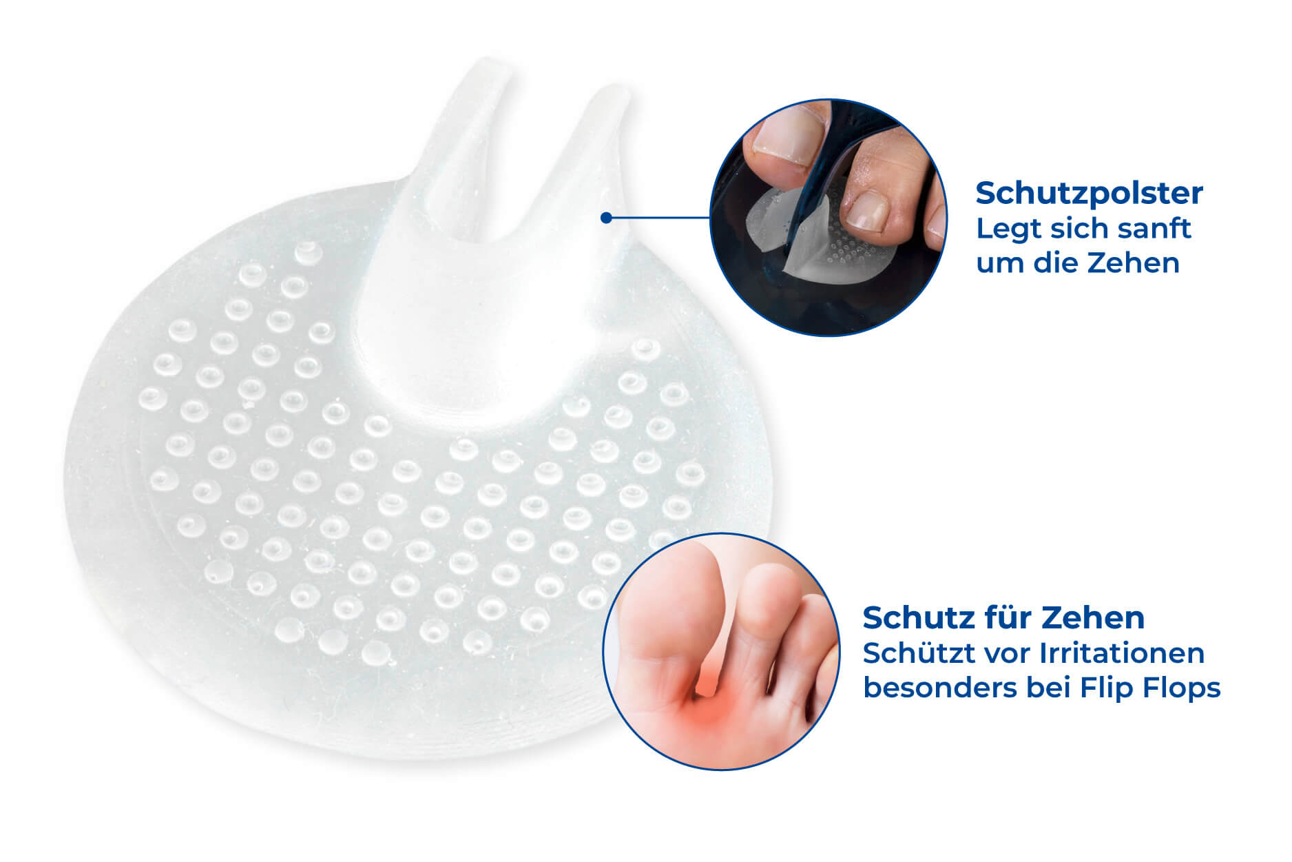 Zehentrenner, 3 Paar Zehentrenner, 3 Paar