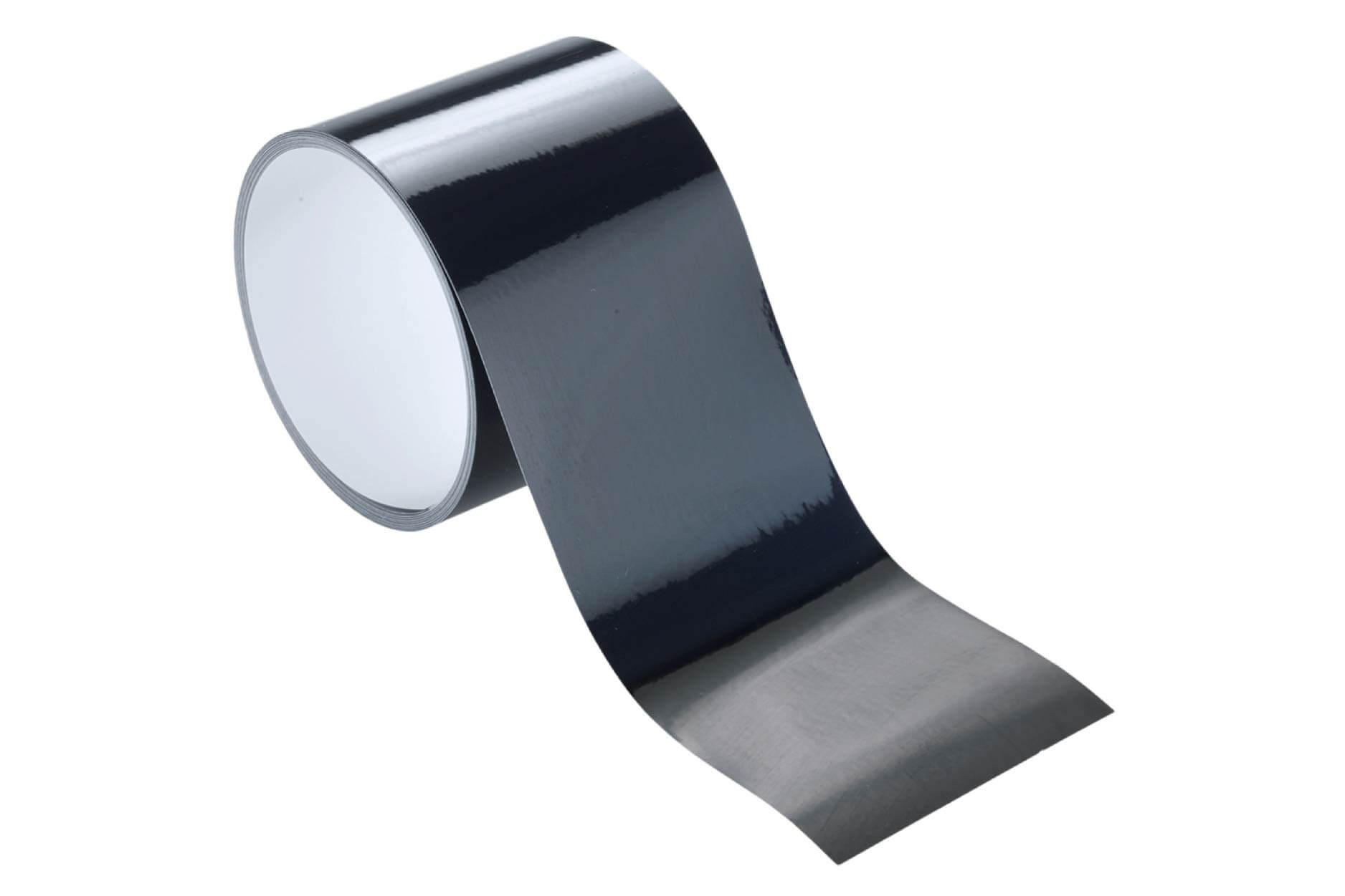 Reflektionsband schwarz, 5 cm x 2 m