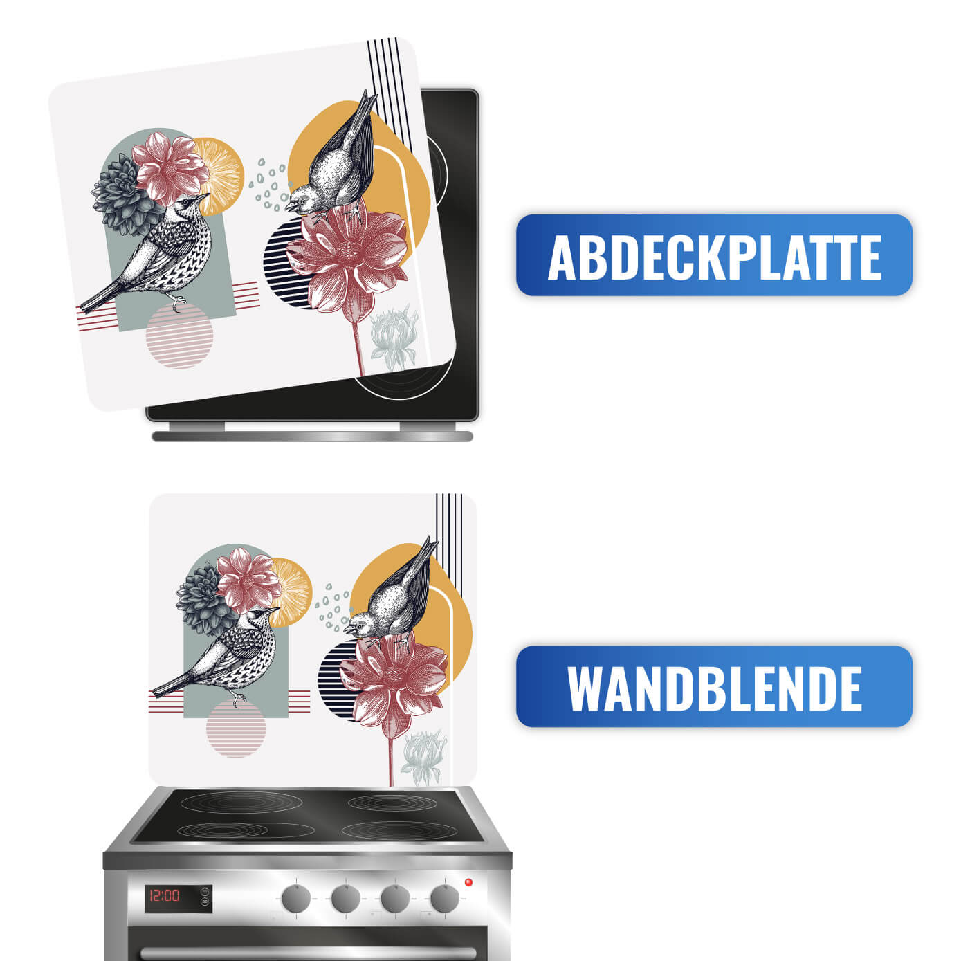 MULTI-Platte VOGELGEZWITSCHER